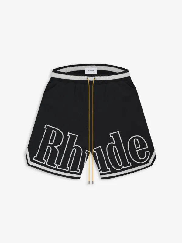 COURT LOGO SHORTS sold by Rhude