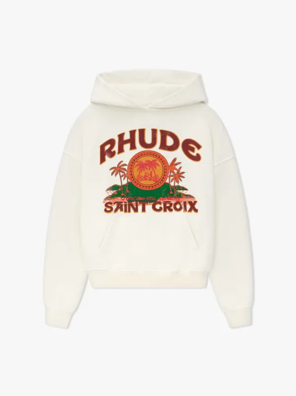 RHUDE ST. CROIX HOODIE sold by Rhude