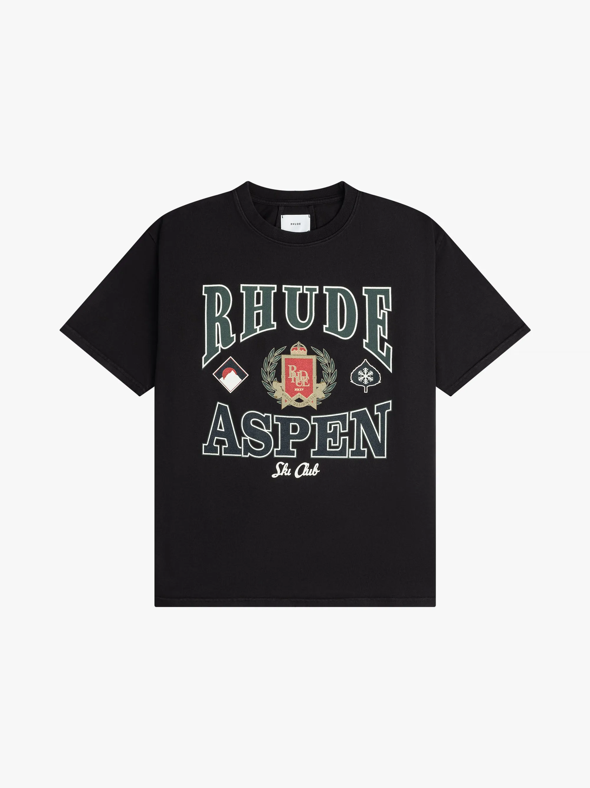 RHUDE ASPEN SKI CREST TEE sold by Rhude