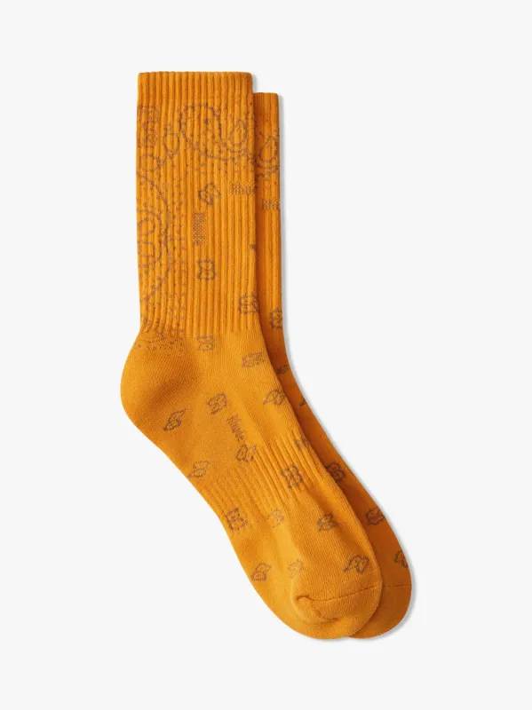 BANDANA JACQUARD SOCKS sold by Rhude