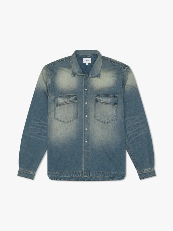 DENIM TRACK SHIRT sold by Rhude
