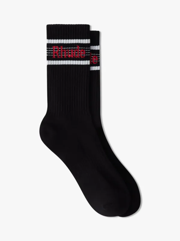 SPEED STRIPE SOCKS sold by Rhude