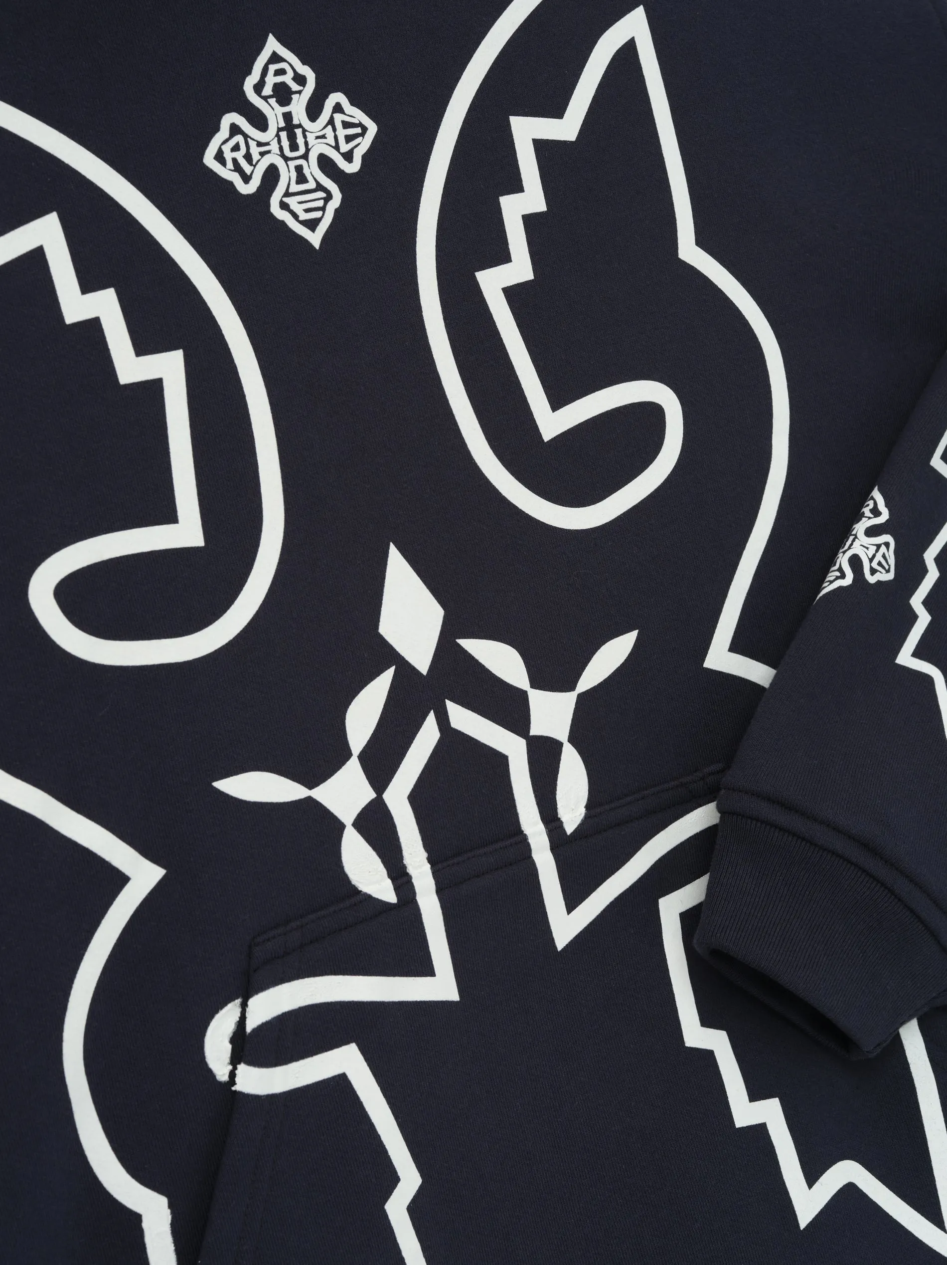 RHUDE WESTERN LOGO HOODIE sold by Rhude product image thumbnail 3