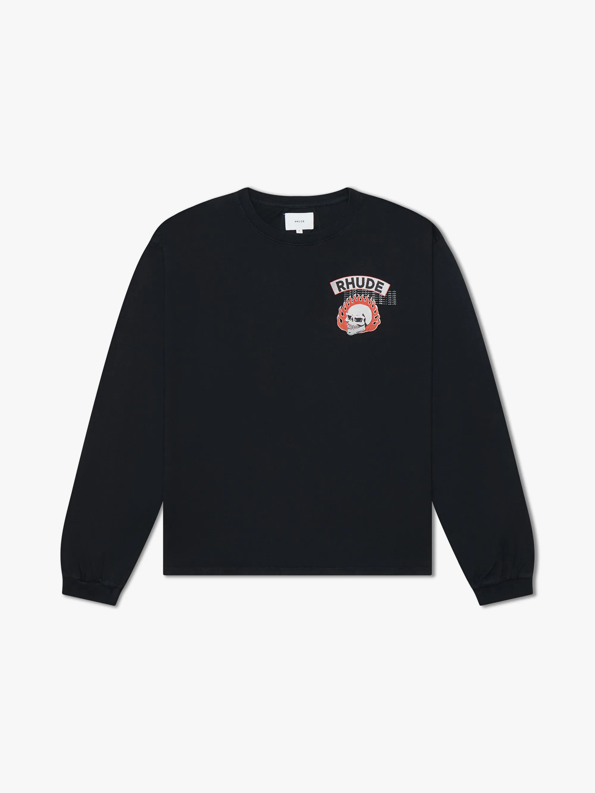 RHUDE 92 RALLY LS TEE sold by Rhude