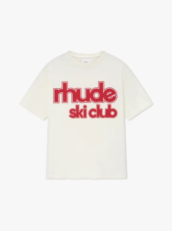 RHUDE SKI CLUB TEE sold by Rhude
