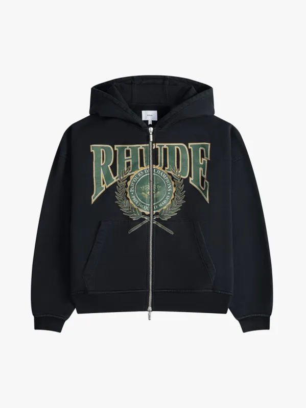 PARCOURS DES CHAMPIONS FULL ZIP HOODIE sold by Rhude
