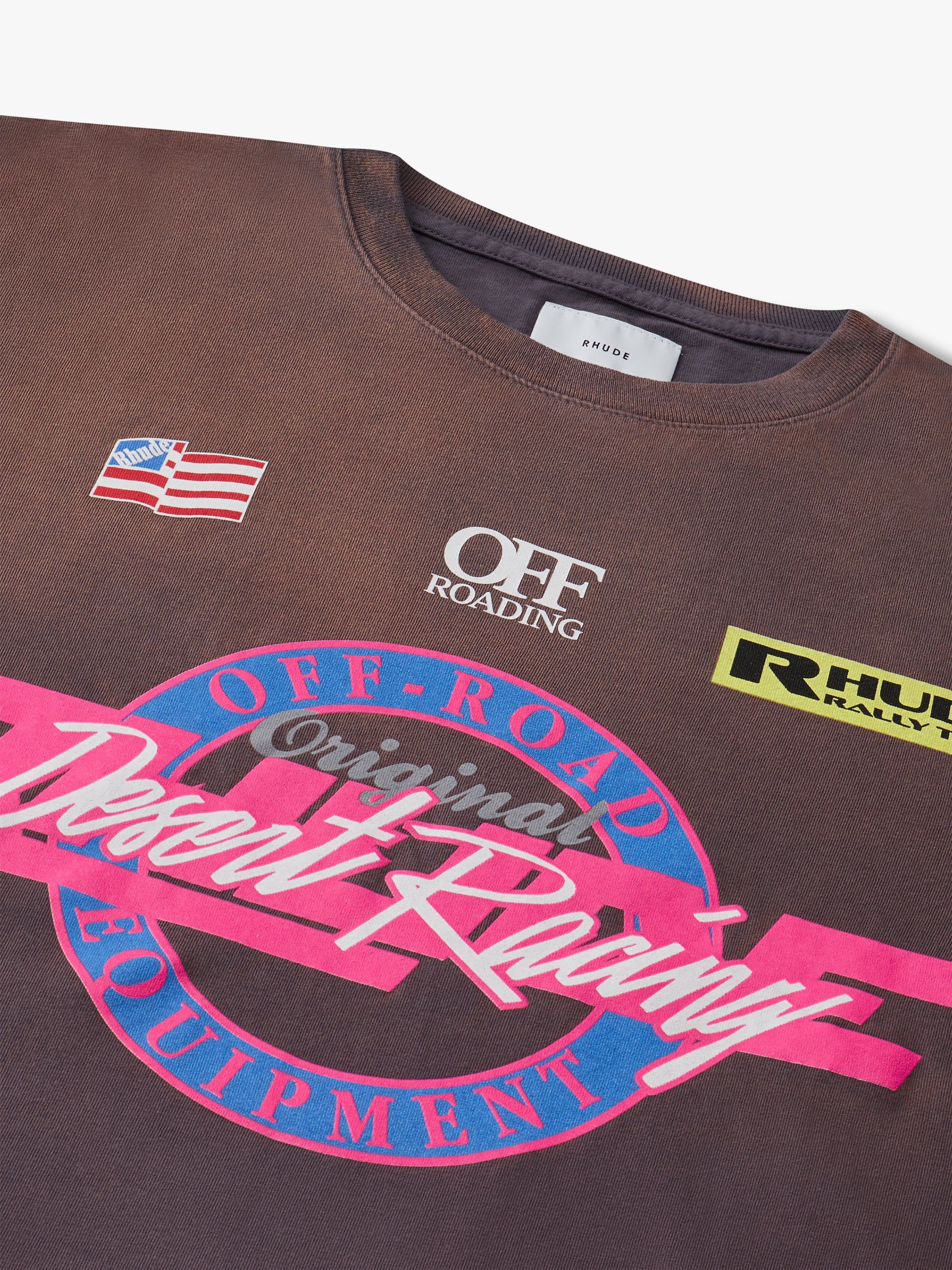 DESERT RACING LS TEE sold by Rhude product image thumbnail 3