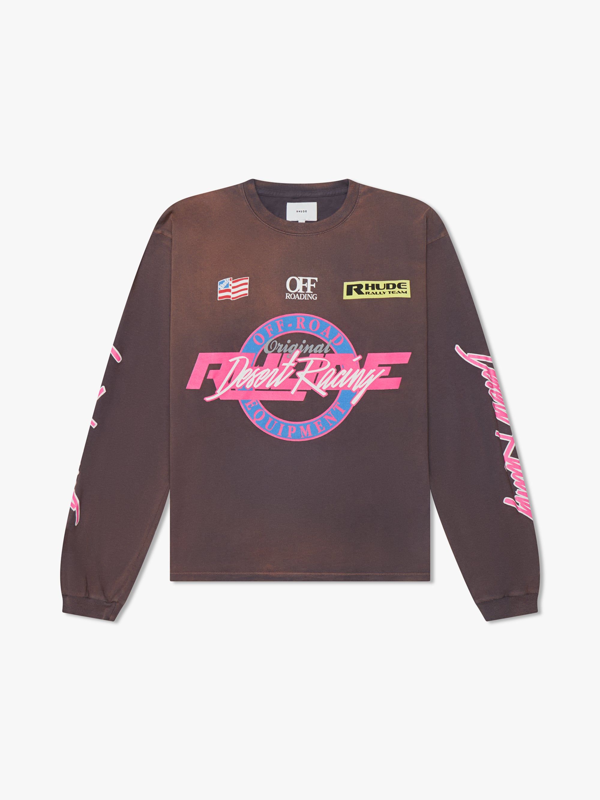 DESERT RACING LS TEE sold by Rhude