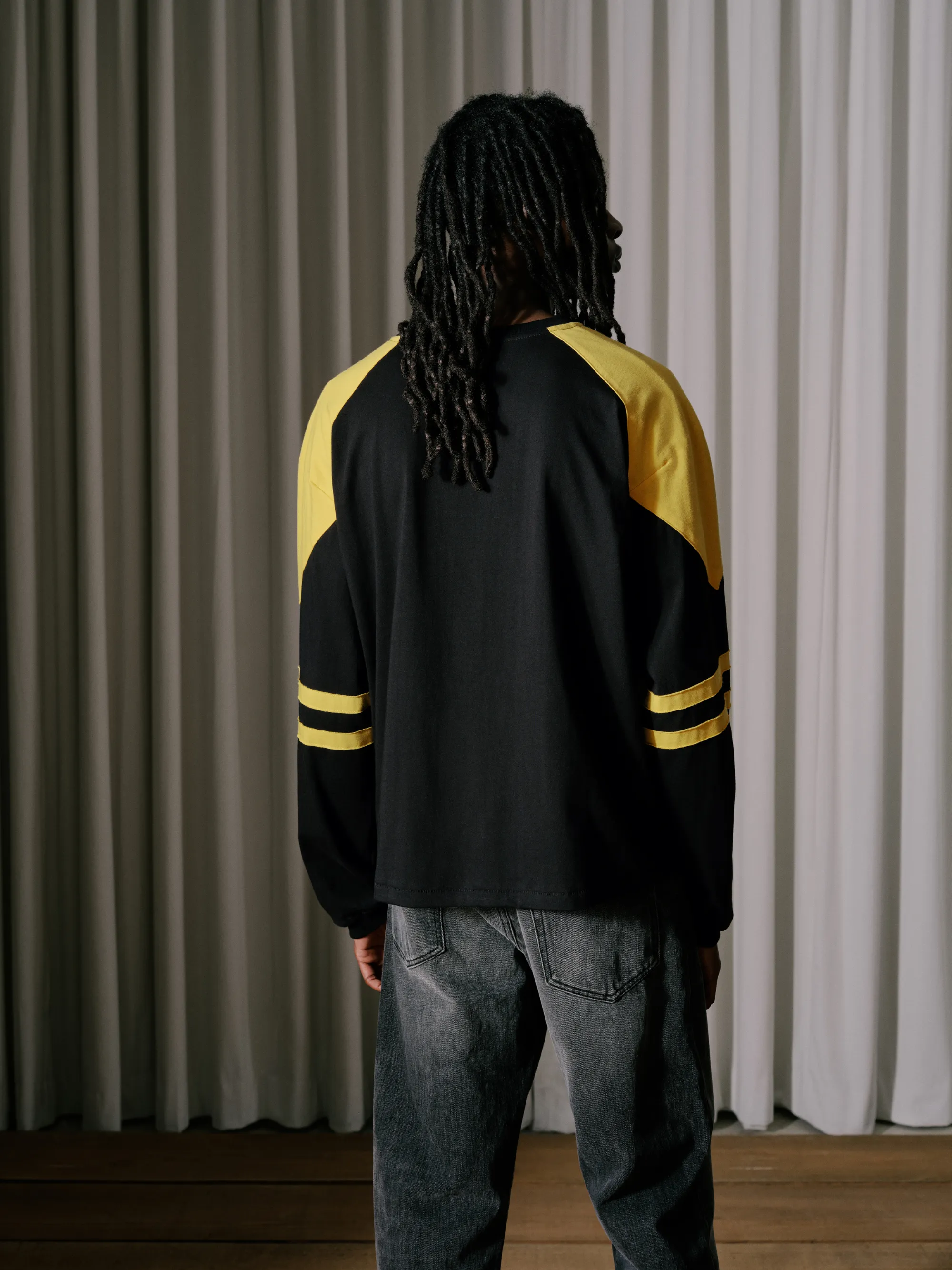 RHUDE 02 STRIPE LS TEE sold by Rhude product image thumbnail 4