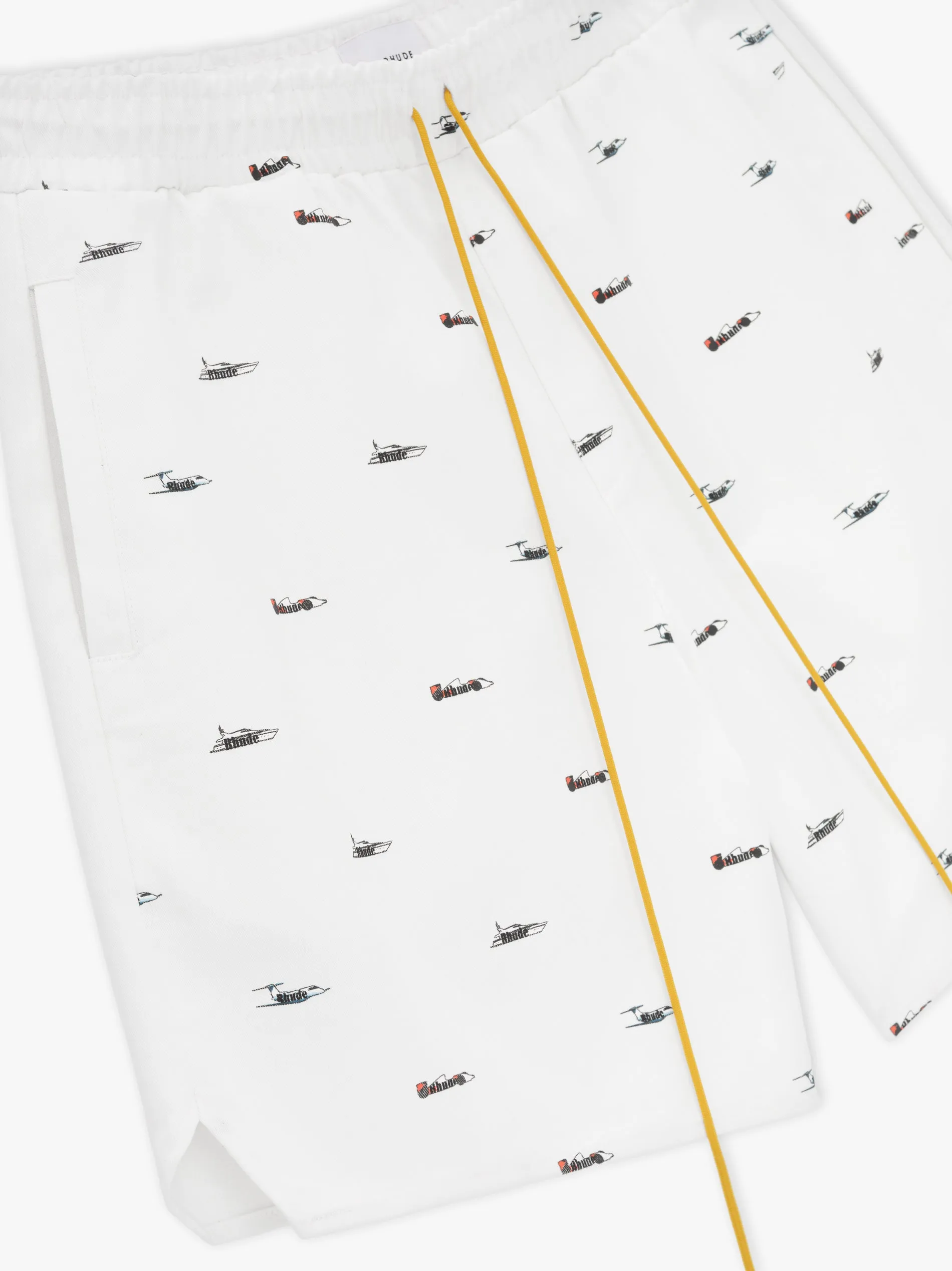 RHUDE CRUISE PATTERN DENIM SHORT sold by Rhude product image thumbnail 3