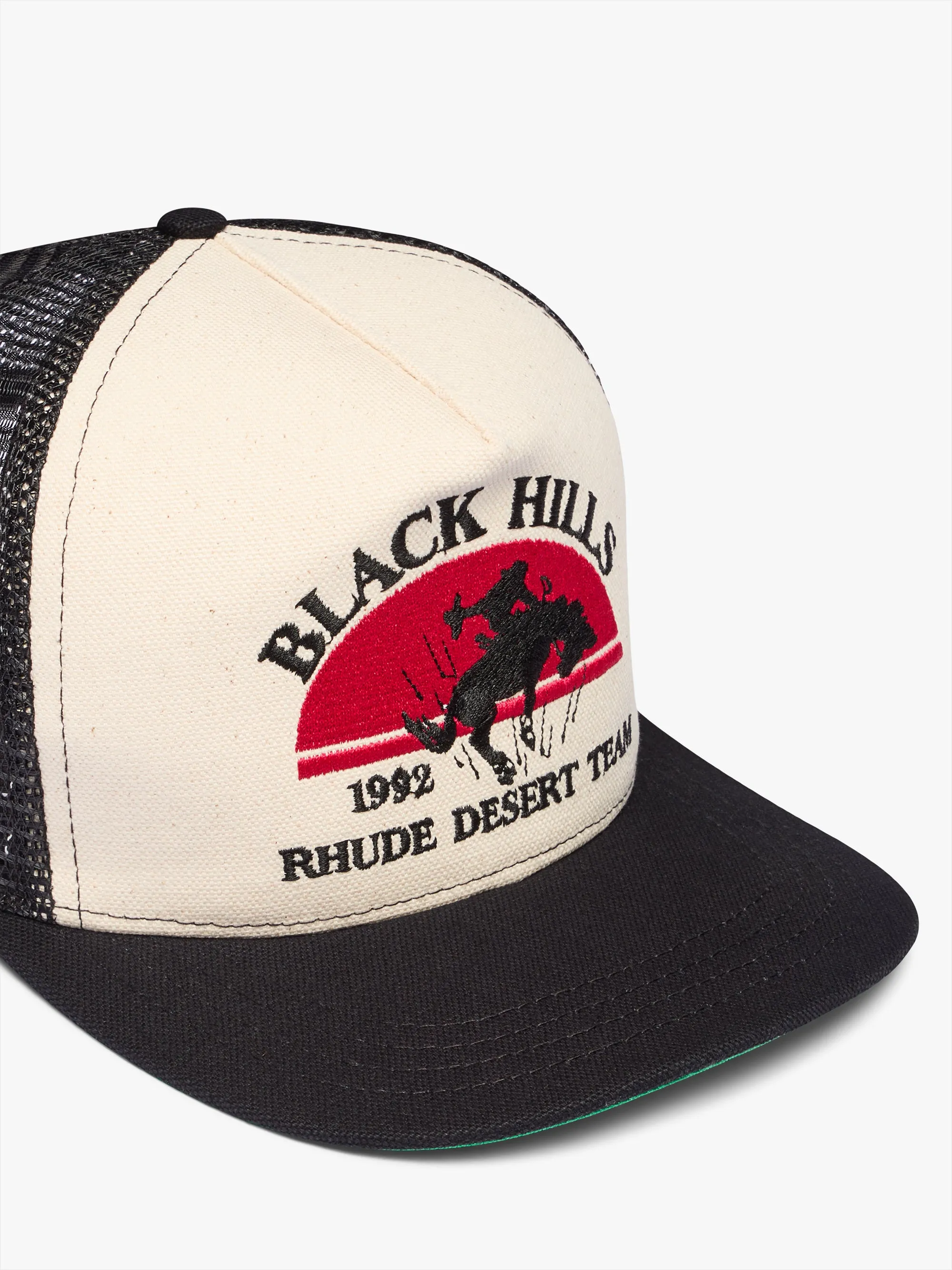 BLACK HILLS CANVAS TRUCKER HAT sold by Rhude product image thumbnail 3