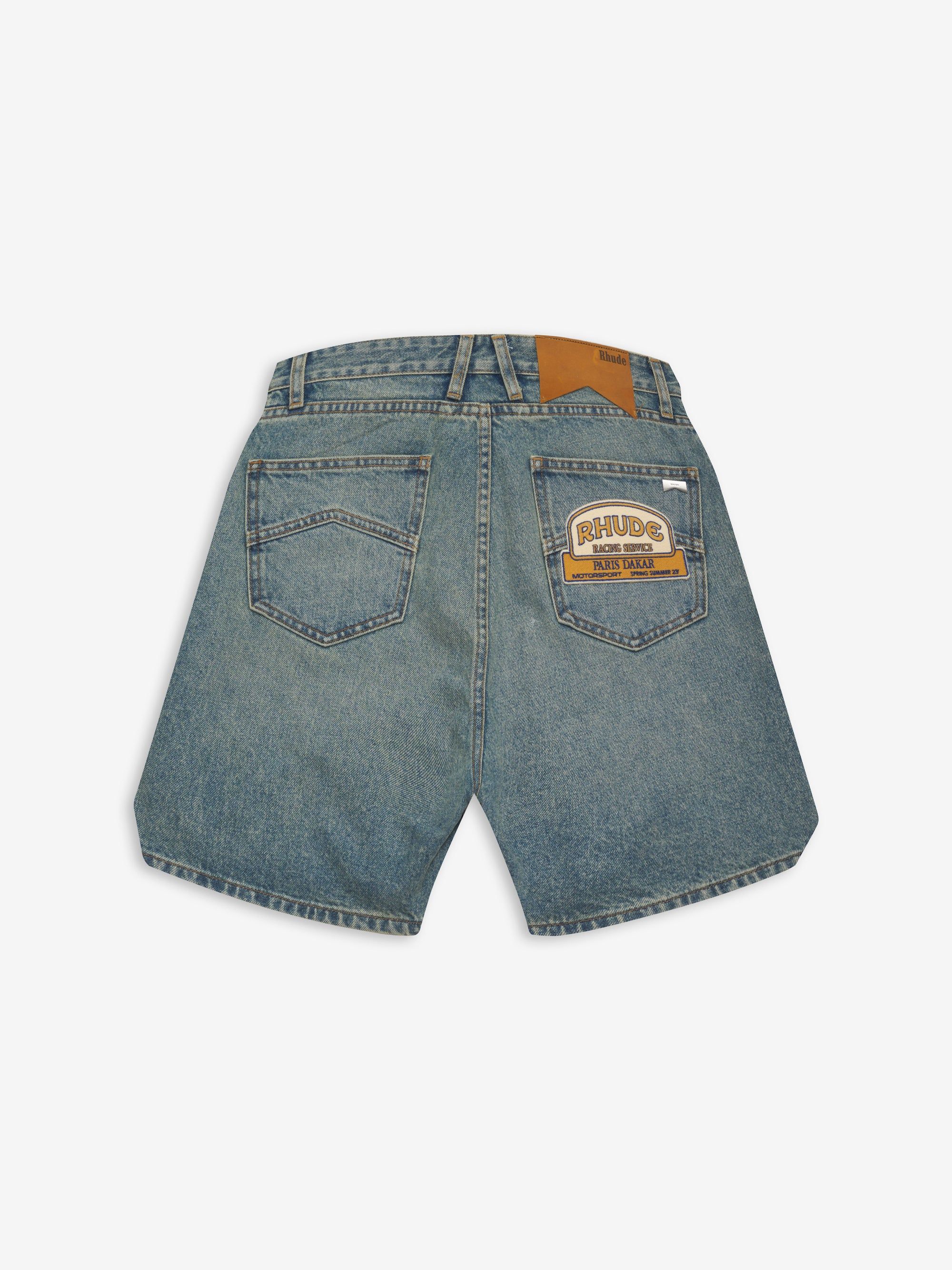 CLASSIC DENIM SHORTS sold by Rhude product image thumbnail 2