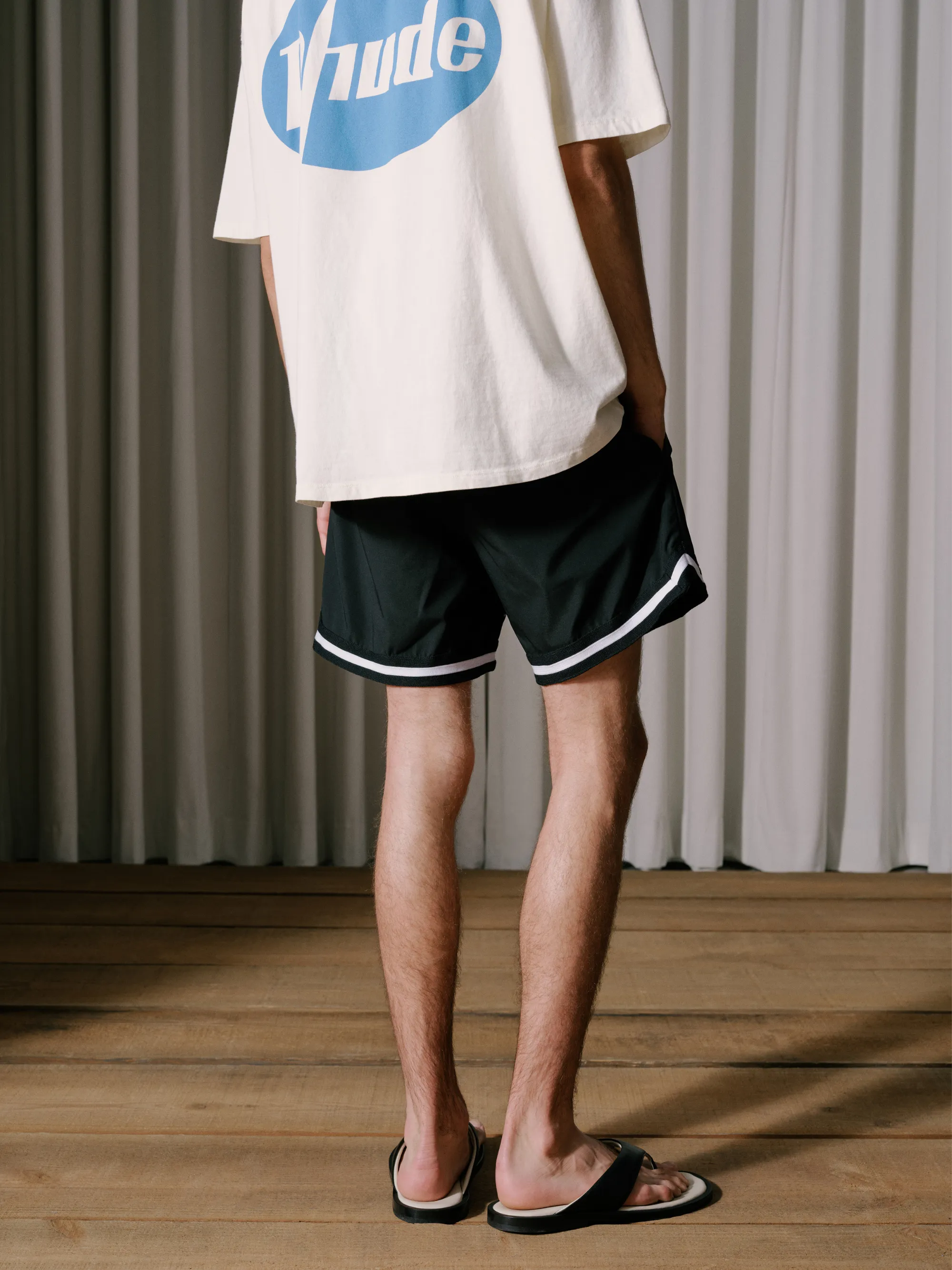 RHUDE BASKETBALL SWIM TRUNKS sold by Rhude product image thumbnail 4