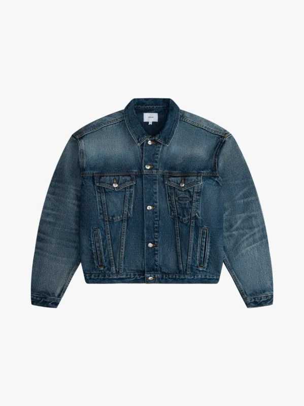 OVERSIZED DENIM TRUCKER JACKET sold by Rhude