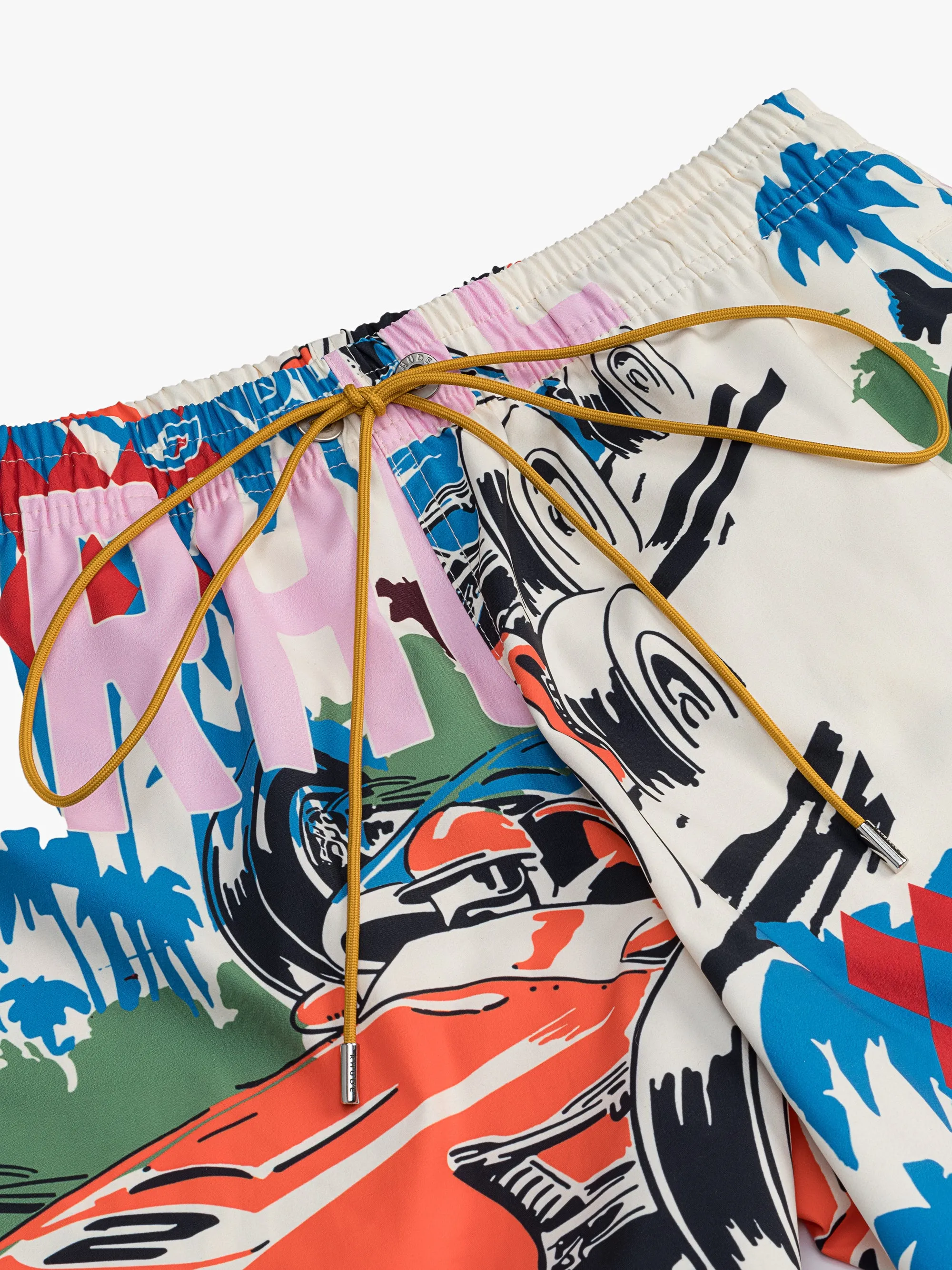 RHUDE GRAND PRIX SWIM TRUNKS sold by Rhude product image thumbnail 4