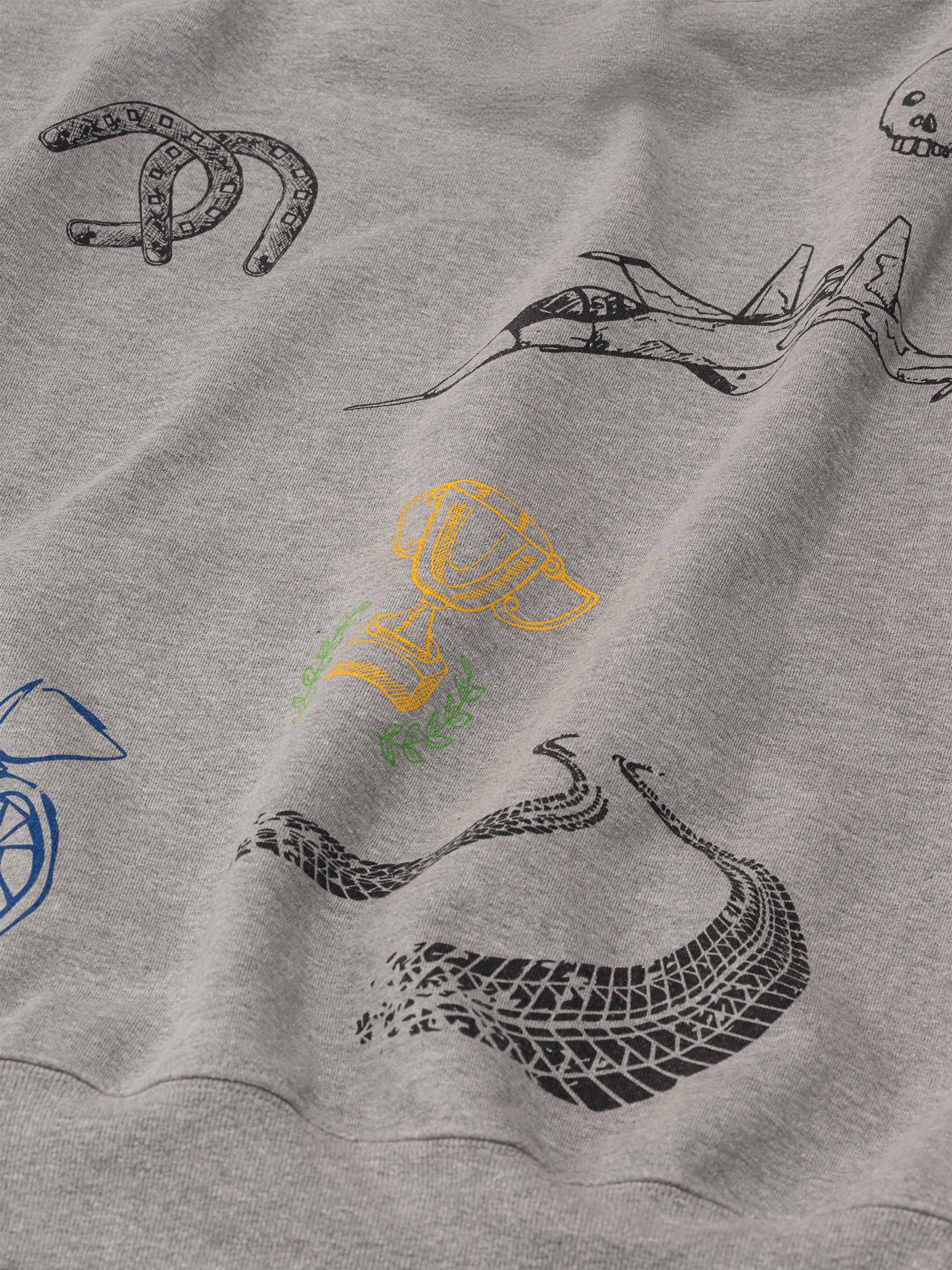 RHUDE SCRIBBLE HOODIE sold by Rhude product image thumbnail 4