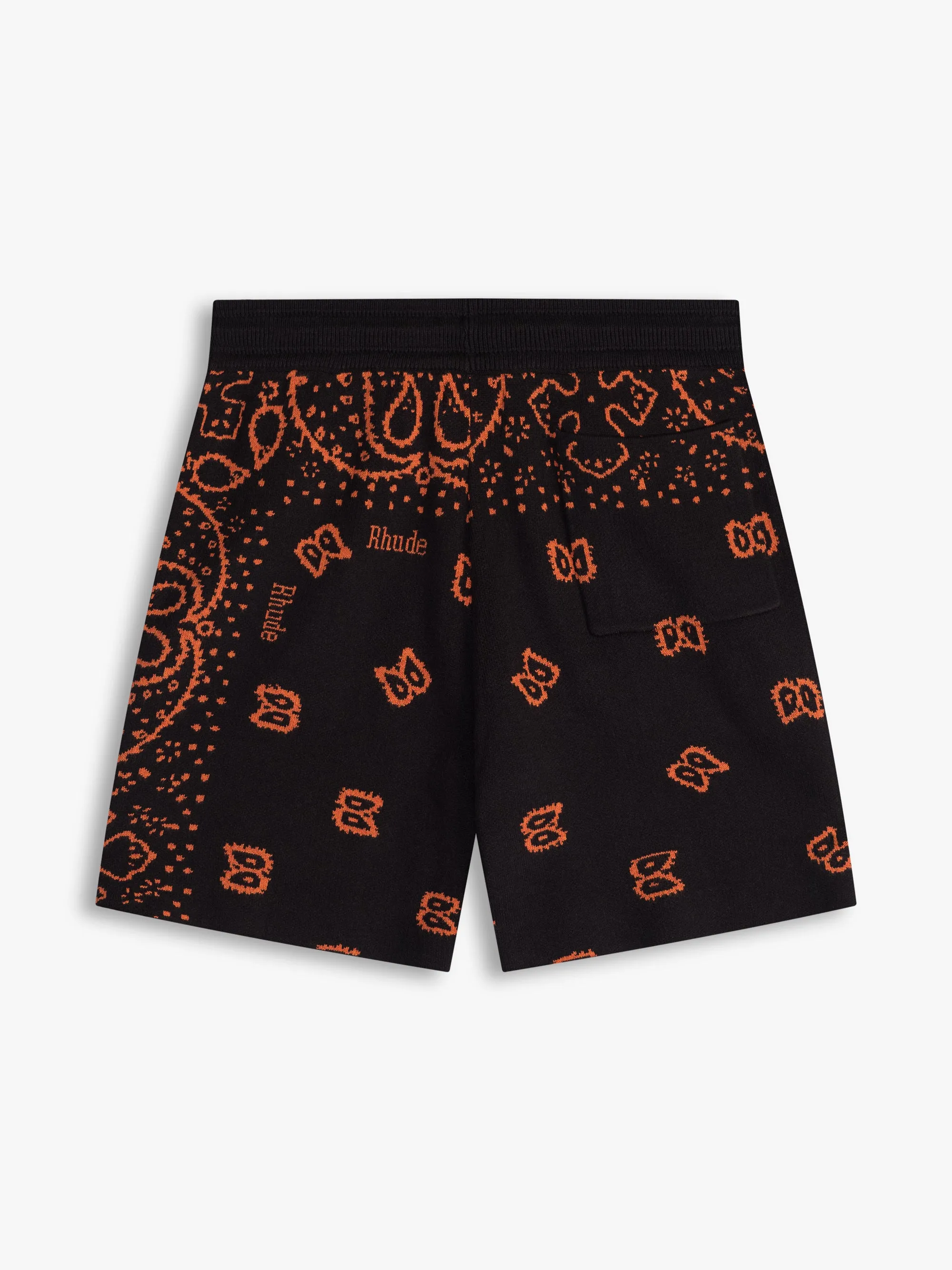 KNIT BANDANA SHORTS sold by Rhude product image thumbnail 2