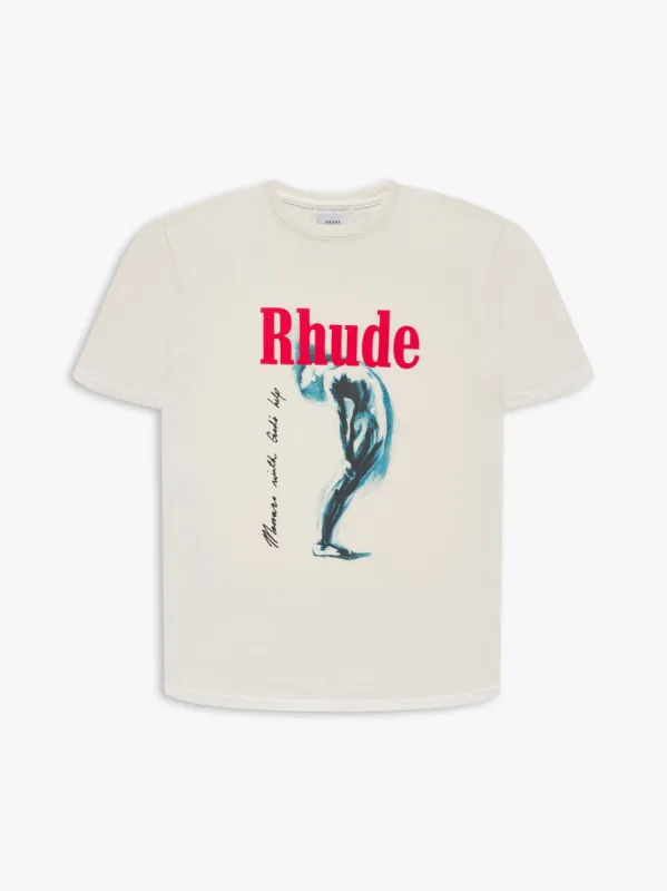 GOD HELP ME TEE sold by Rhude