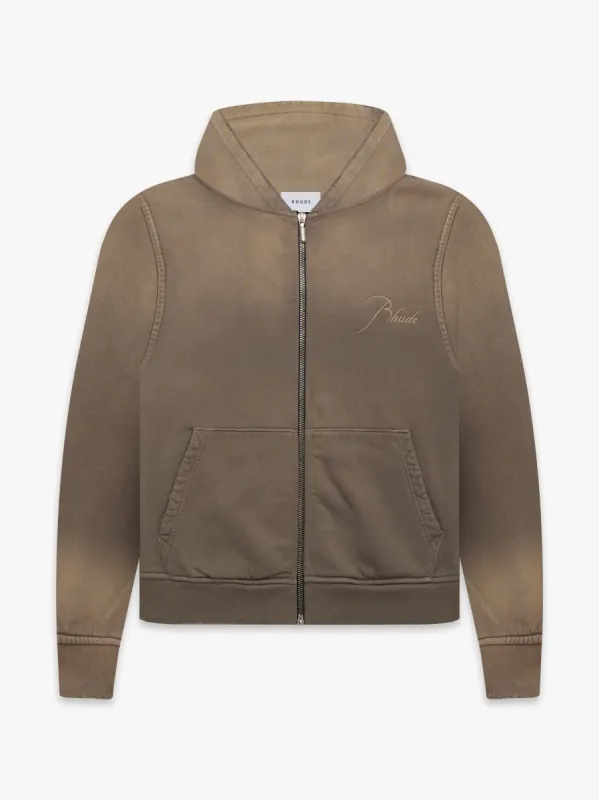 FULL ZIP HOODIE sold by Rhude
