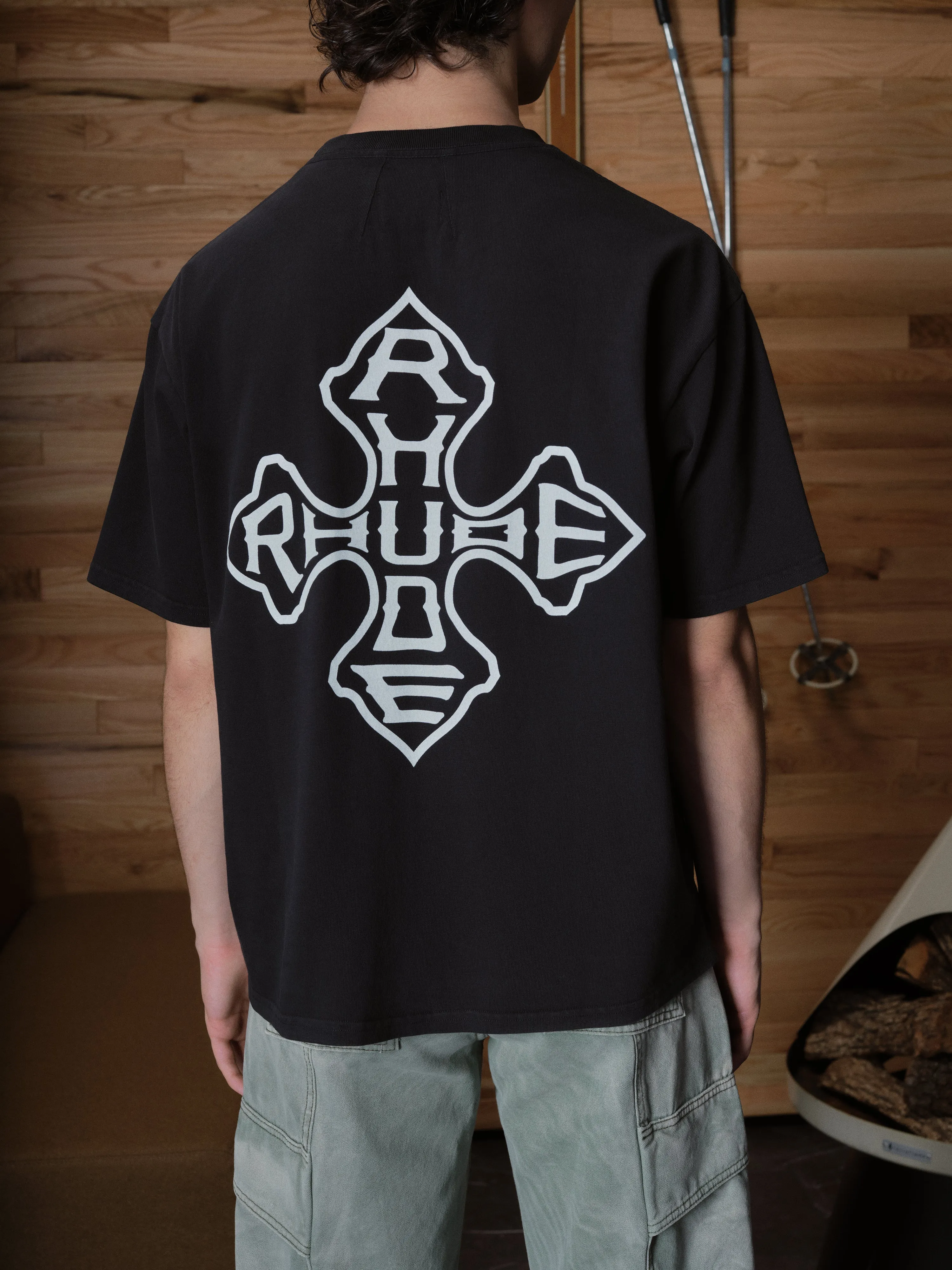 CROSS TEE sold by Rhude product image thumbnail 4