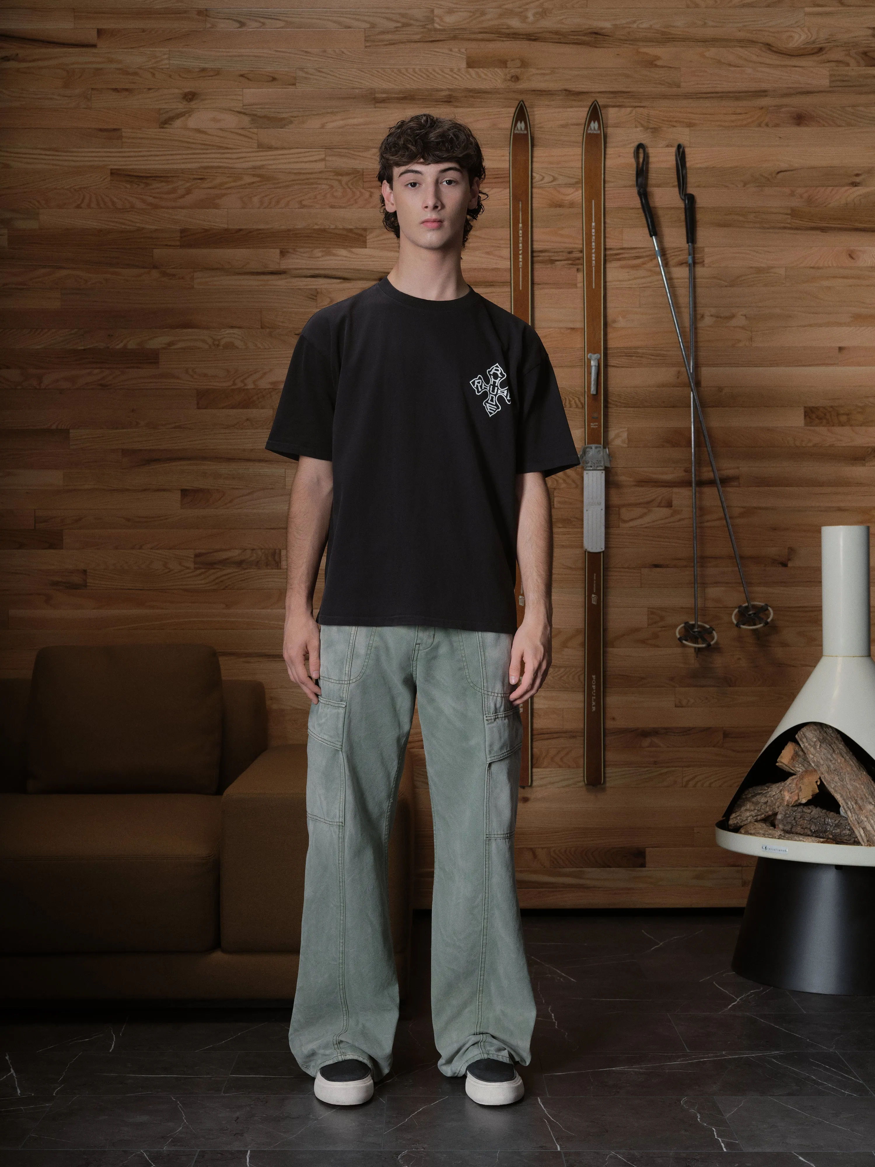 CROSS TEE sold by Rhude product image thumbnail 2