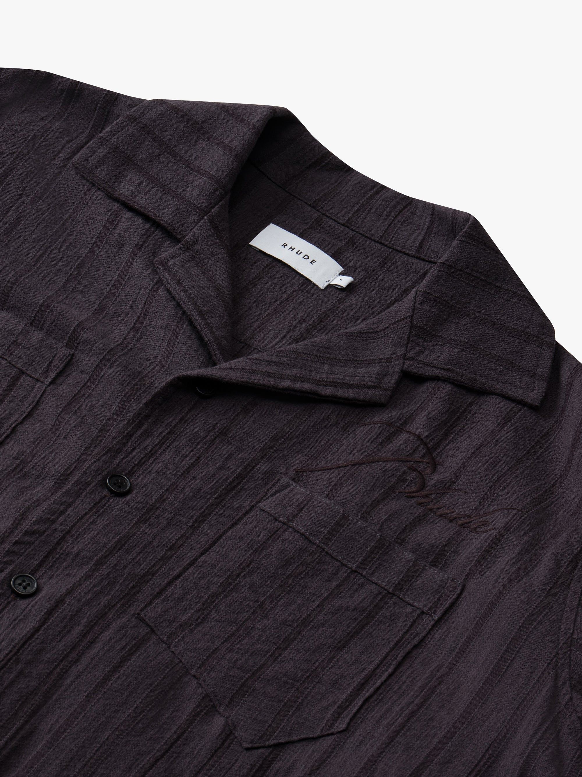 SLATE STRIPE SHIRT sold by Rhude product image thumbnail 3