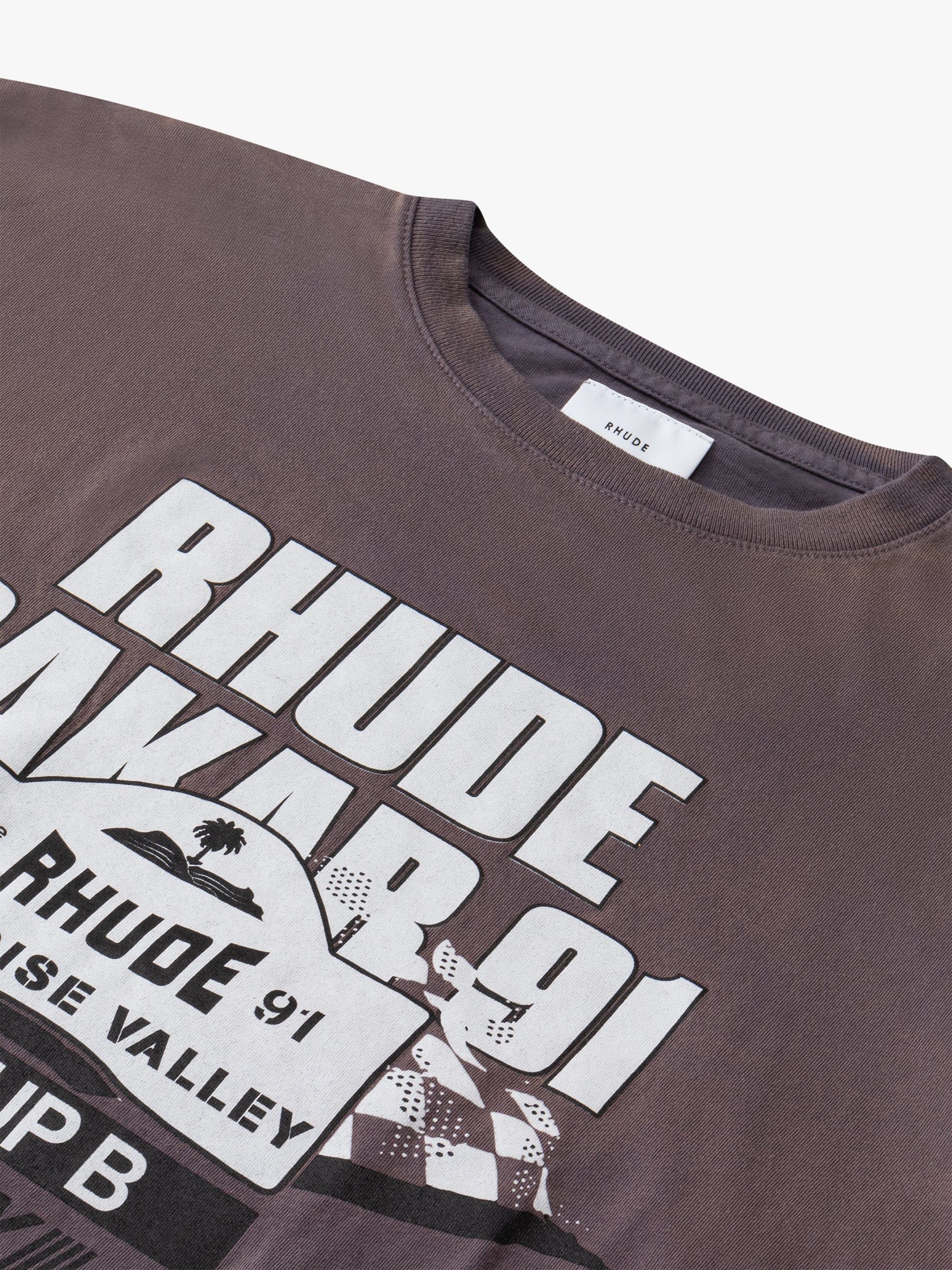 DAKAR 91 LS TEE sold by Rhude product image thumbnail 3