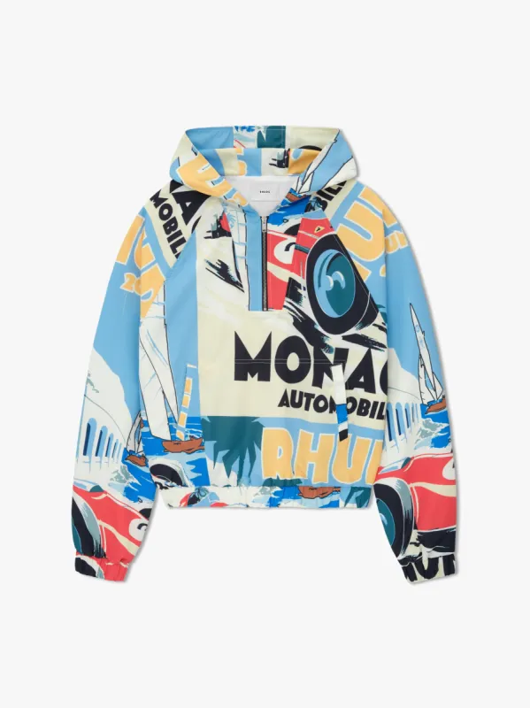 MONACO SPORT QUARTERZIP HOOD JACKET sold by Rhude