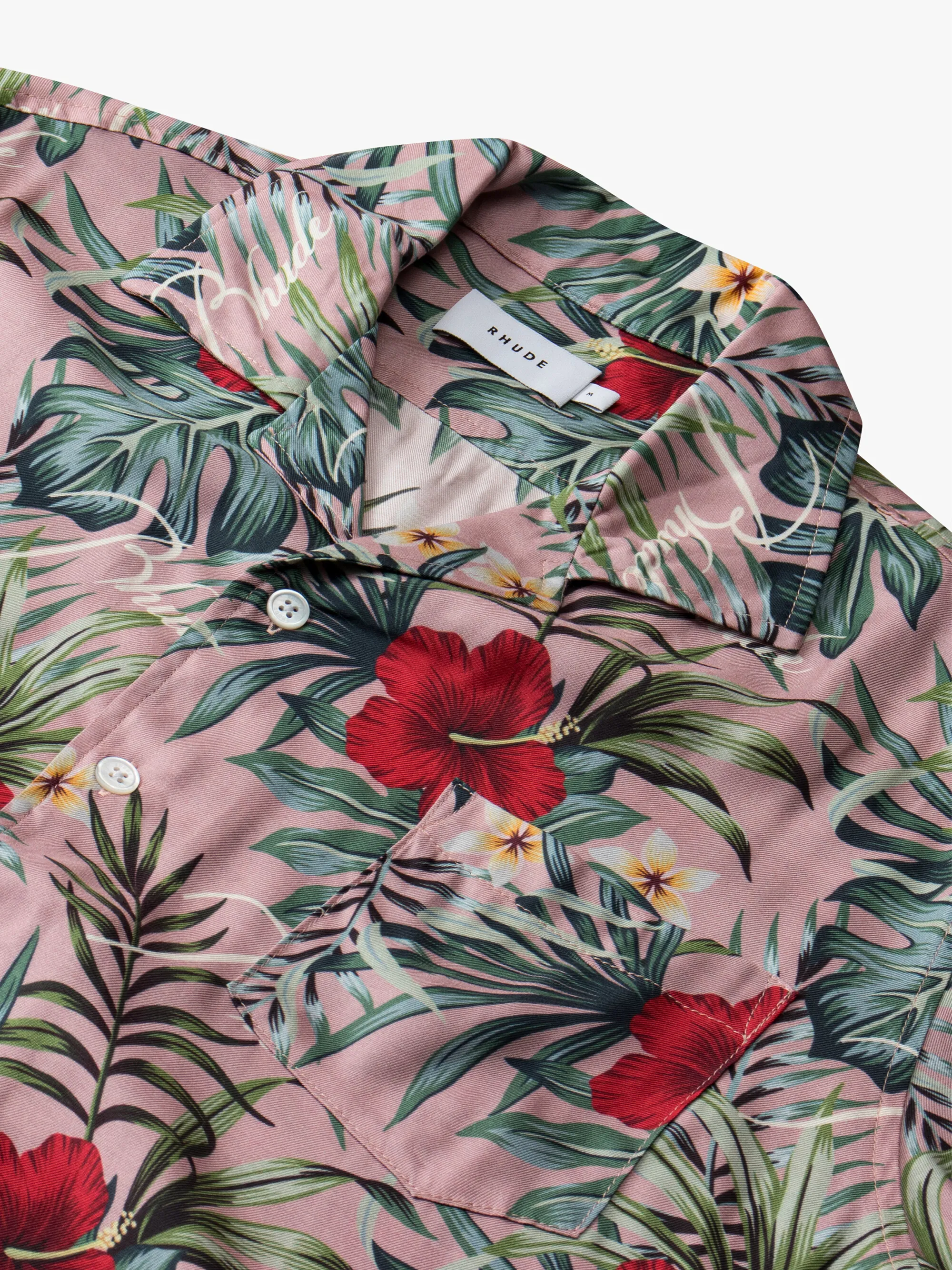 HAWAIIAN LOGO RAYON SHIRT sold by Rhude product image thumbnail 3