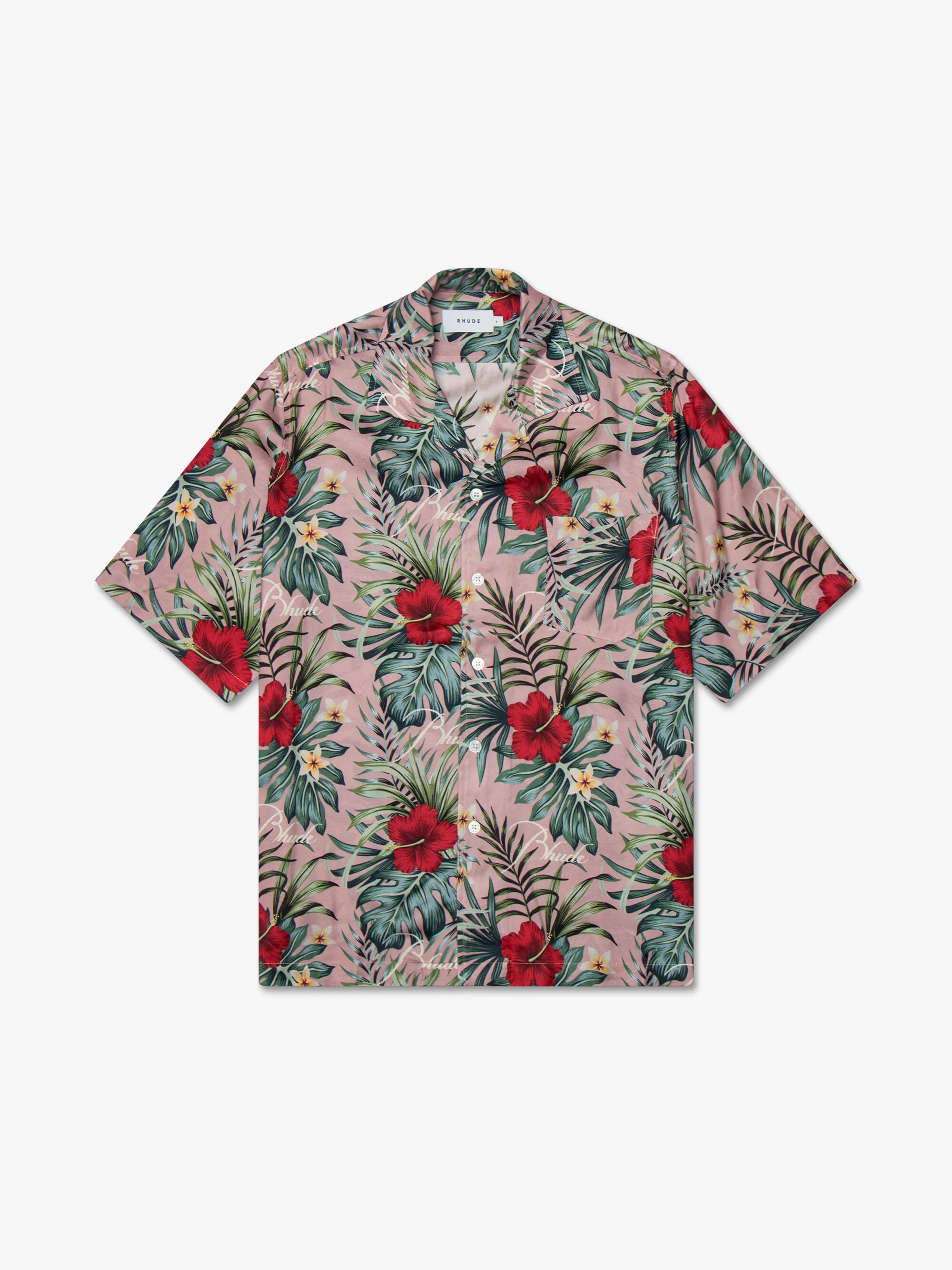 HAWAIIAN LOGO RAYON SHIRT sold by Rhude