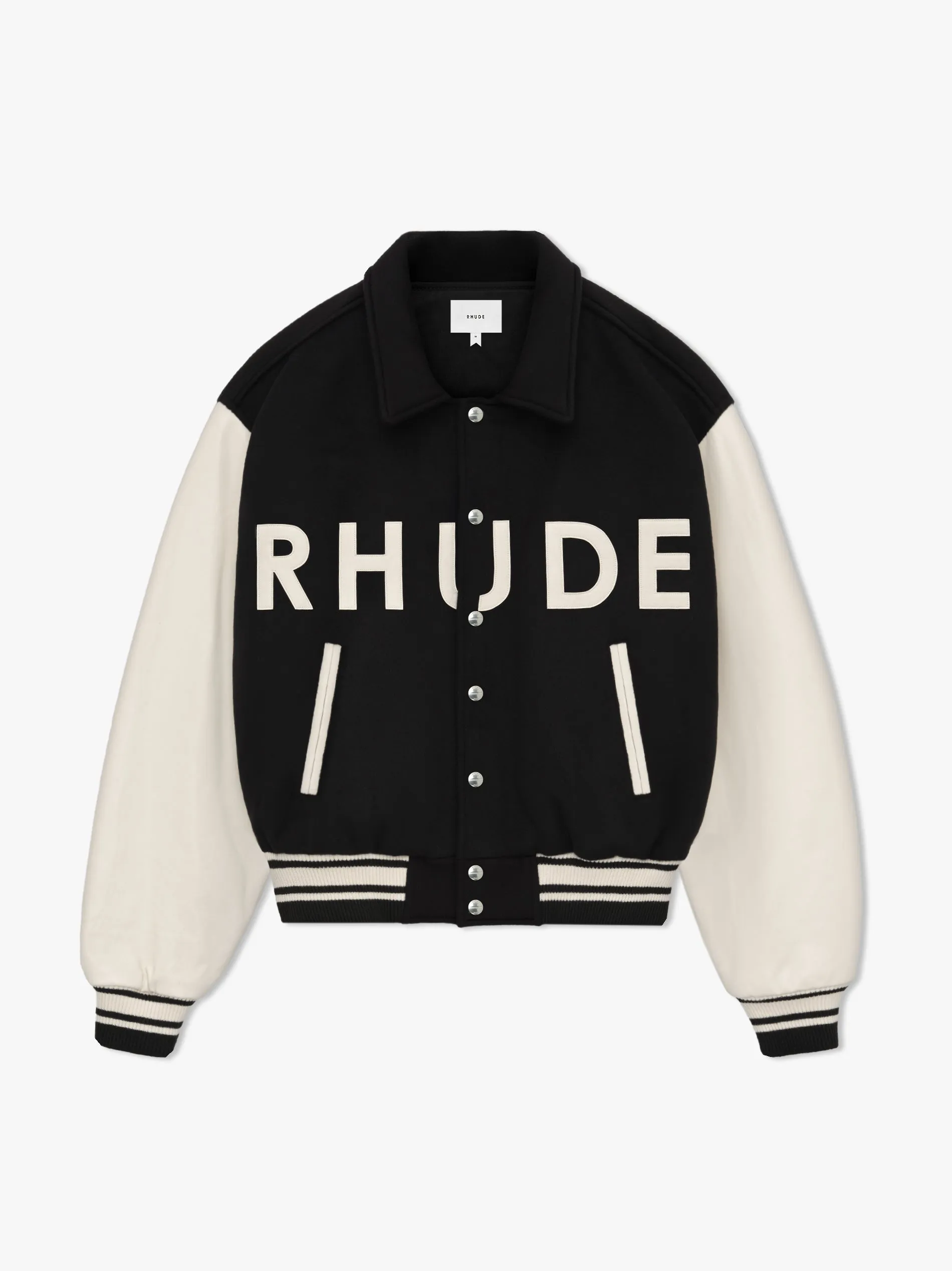RHUDE COLLEGIATE VARSITY JACKET sold by Rhude