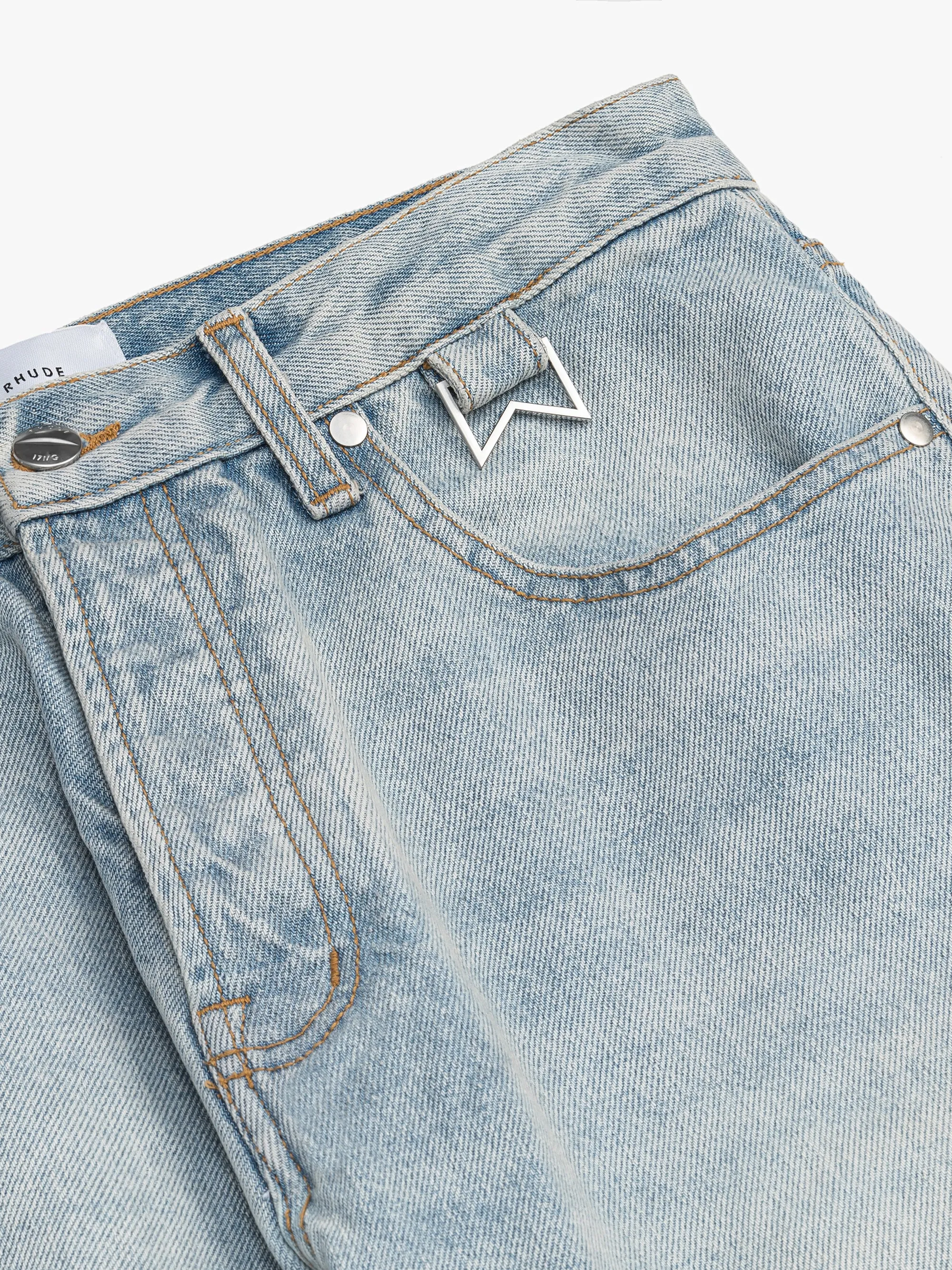 WIDE LEG DENIM sold by Rhude product image thumbnail 4