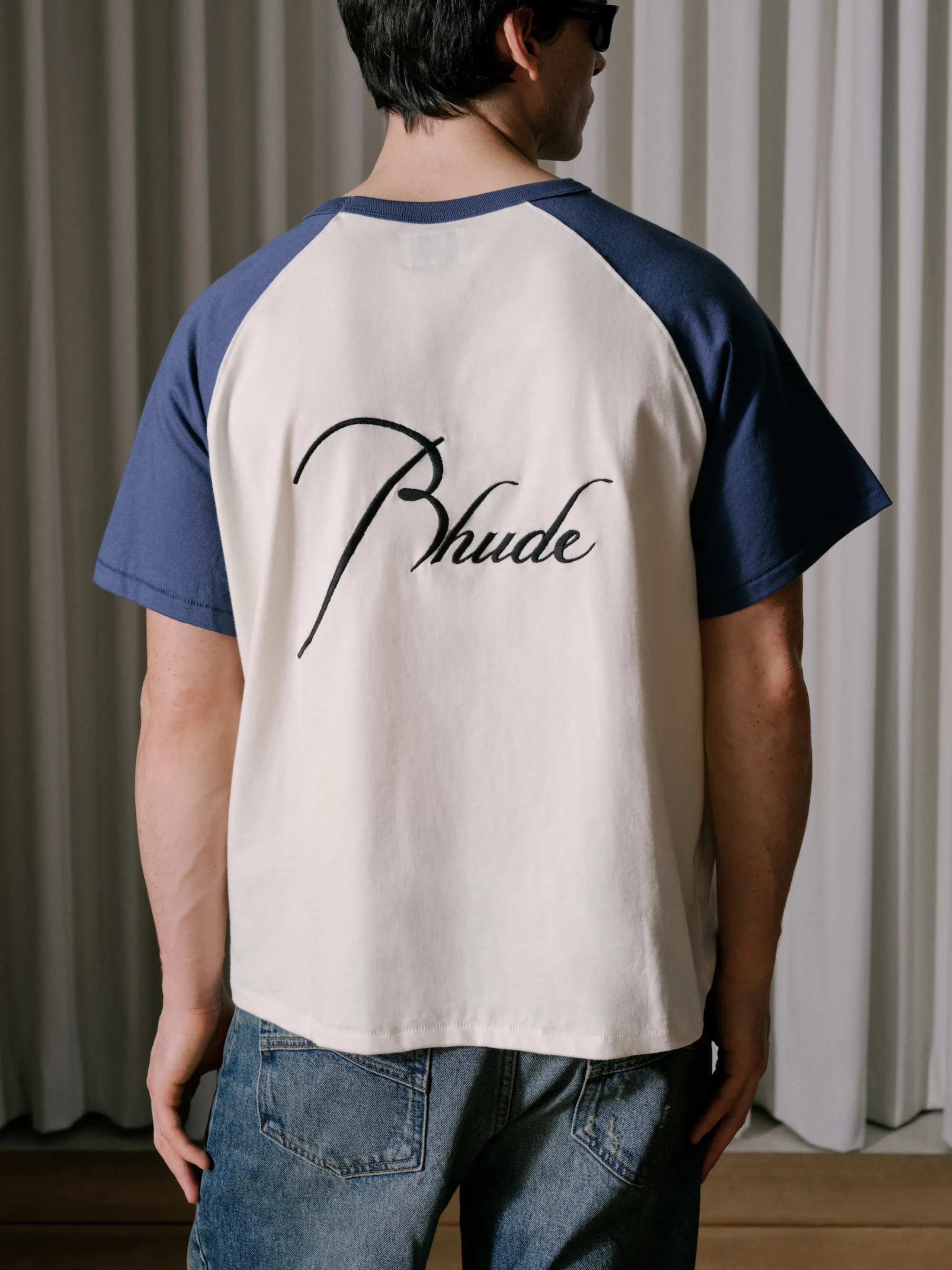 RAGLAN LOGO TEE sold by Rhude product image thumbnail 5