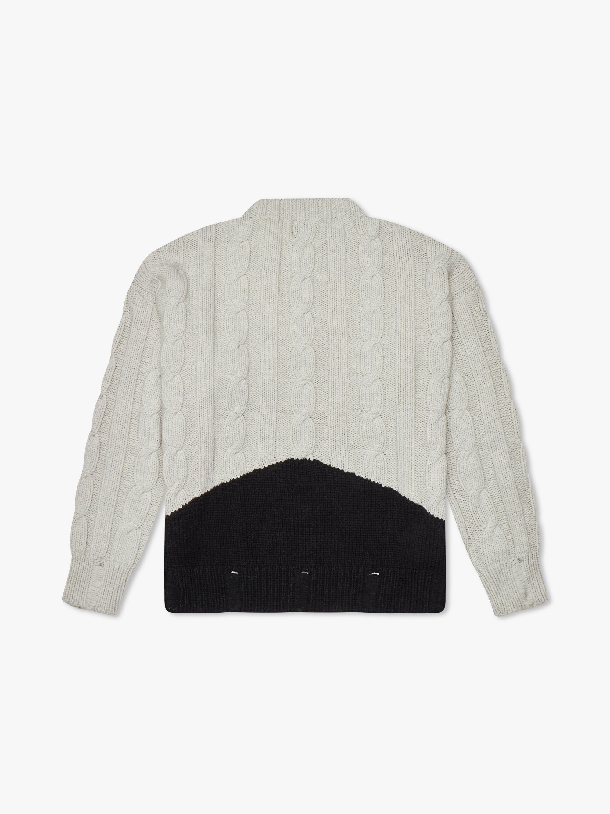 CABLE KNIT CREWNECK sold by Rhude product image thumbnail 2