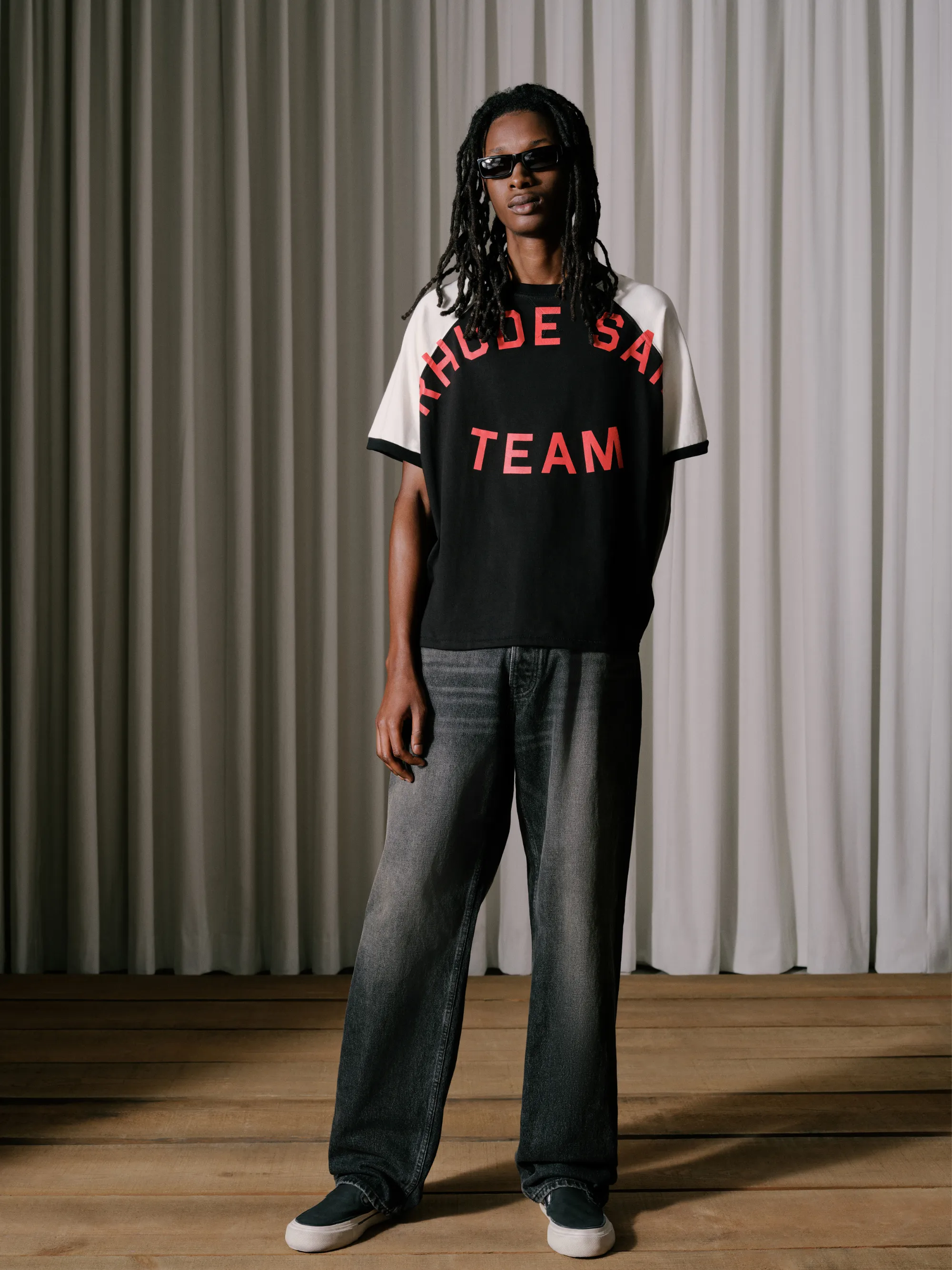 OIL CORP RAGLAN TEE sold by Rhude product image thumbnail 2