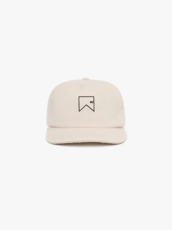 CASHMERE CHEVRON LOGO HAT sold by Rhude