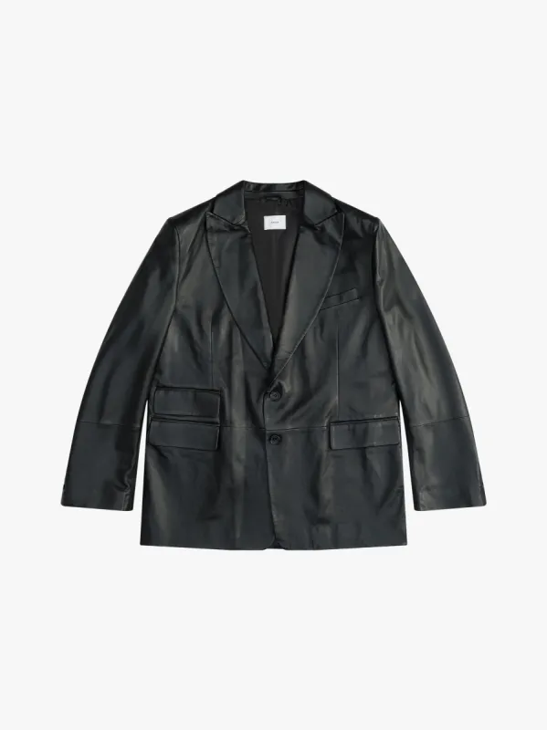 LEATHER BLAZER sold by Rhude