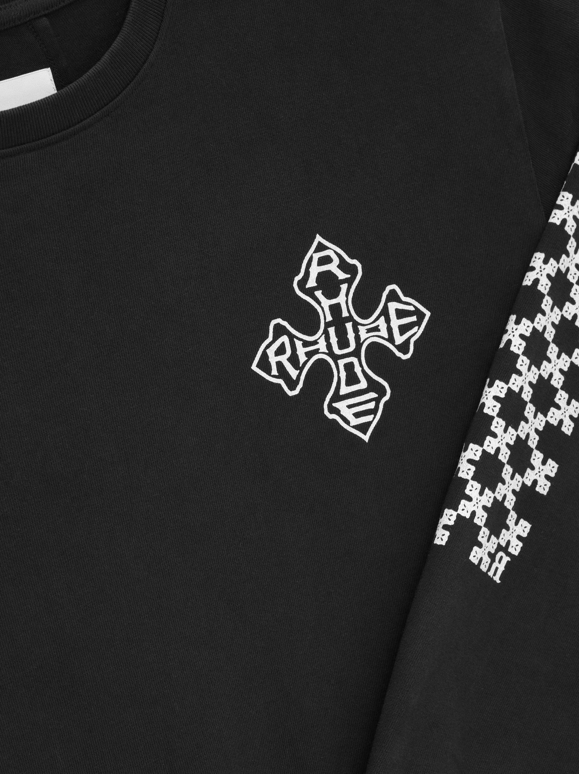 CROSS LS TEE sold by Rhude product image thumbnail 5