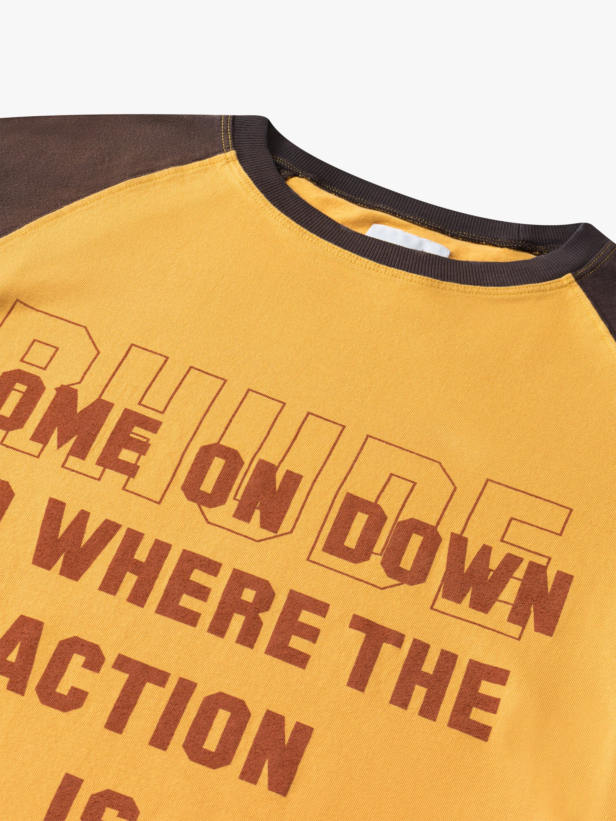 RHUDE ACTION SHORT SLEEVE RAGLAN TEE sold by Rhude product image thumbnail 3