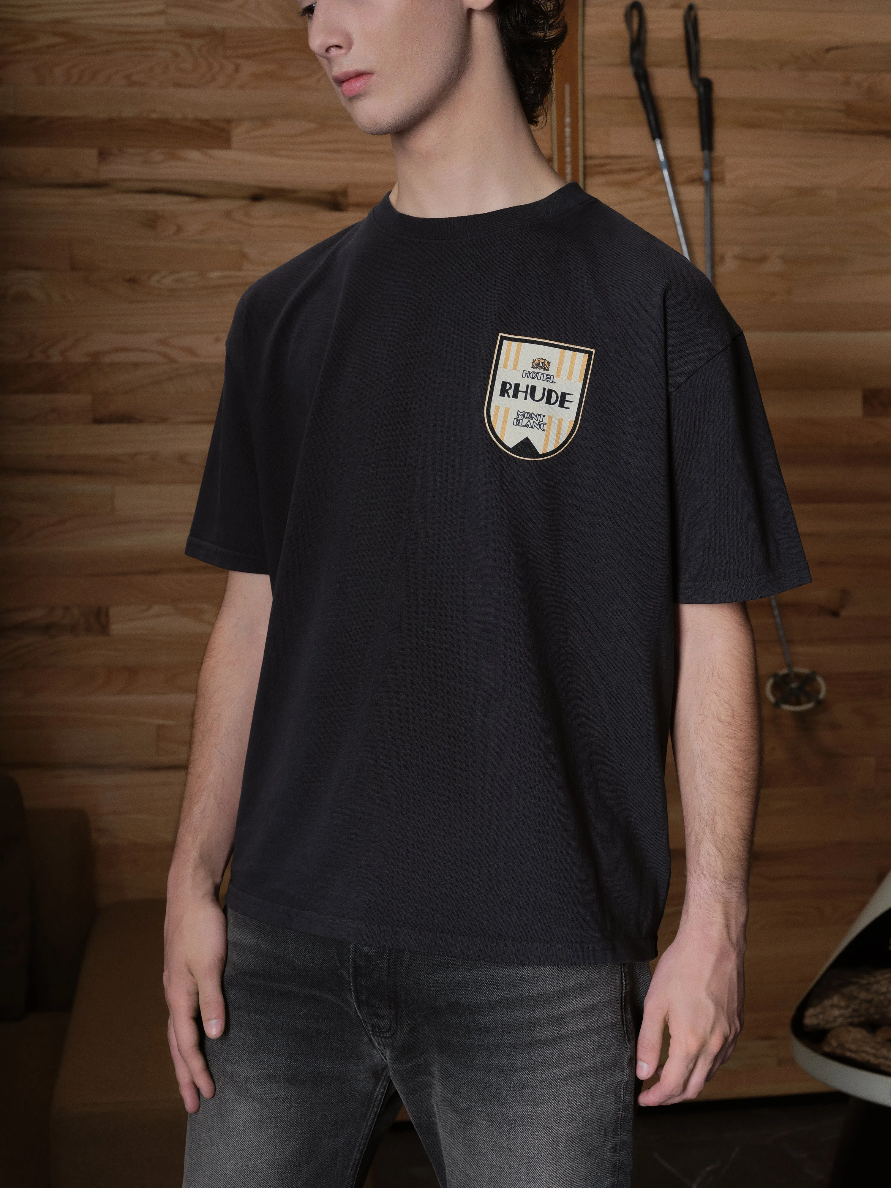 MONT-BLANC HOTEL TEE sold by Rhude product image thumbnail 2