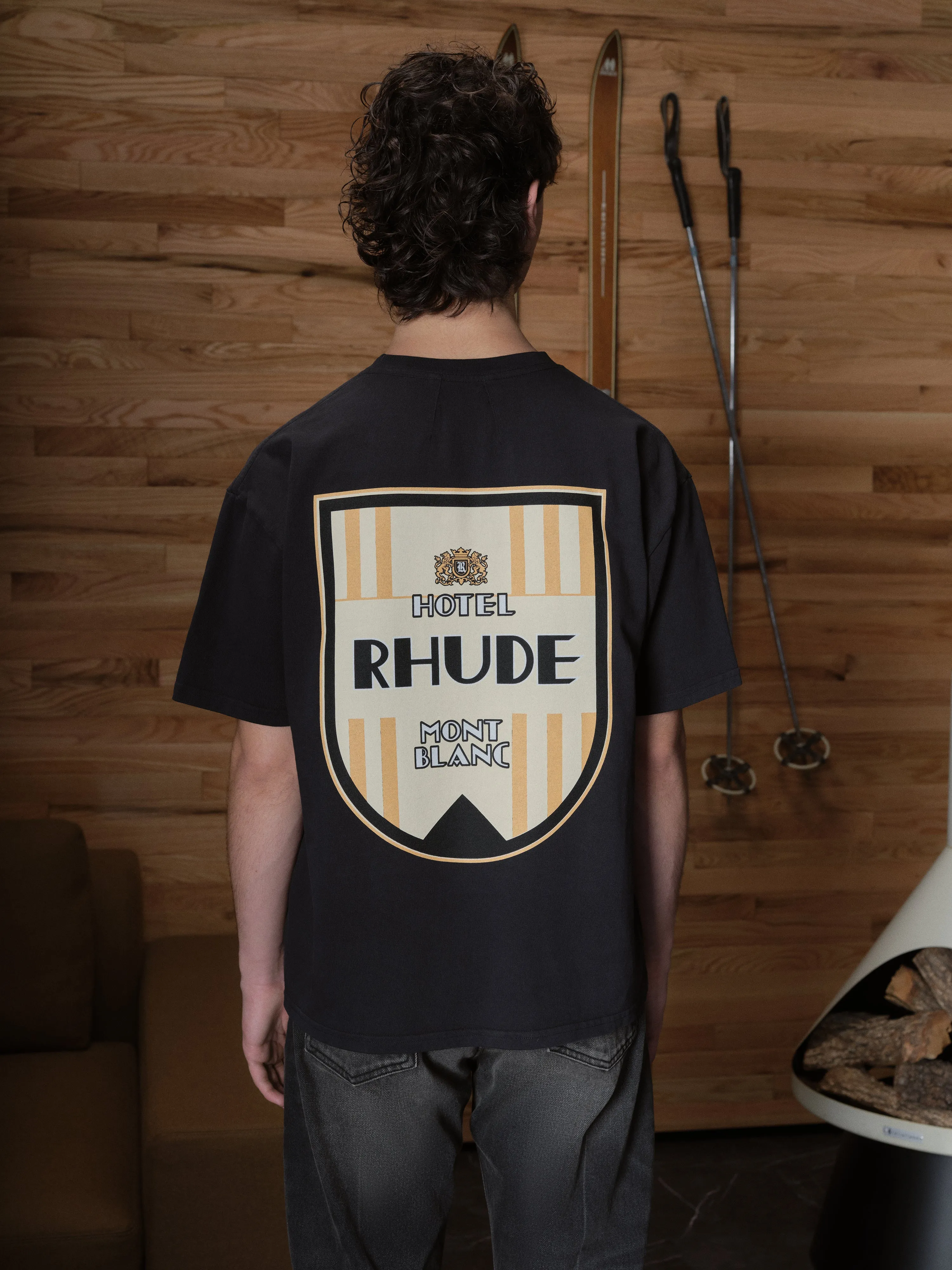 MONT-BLANC HOTEL TEE sold by Rhude product image thumbnail 4