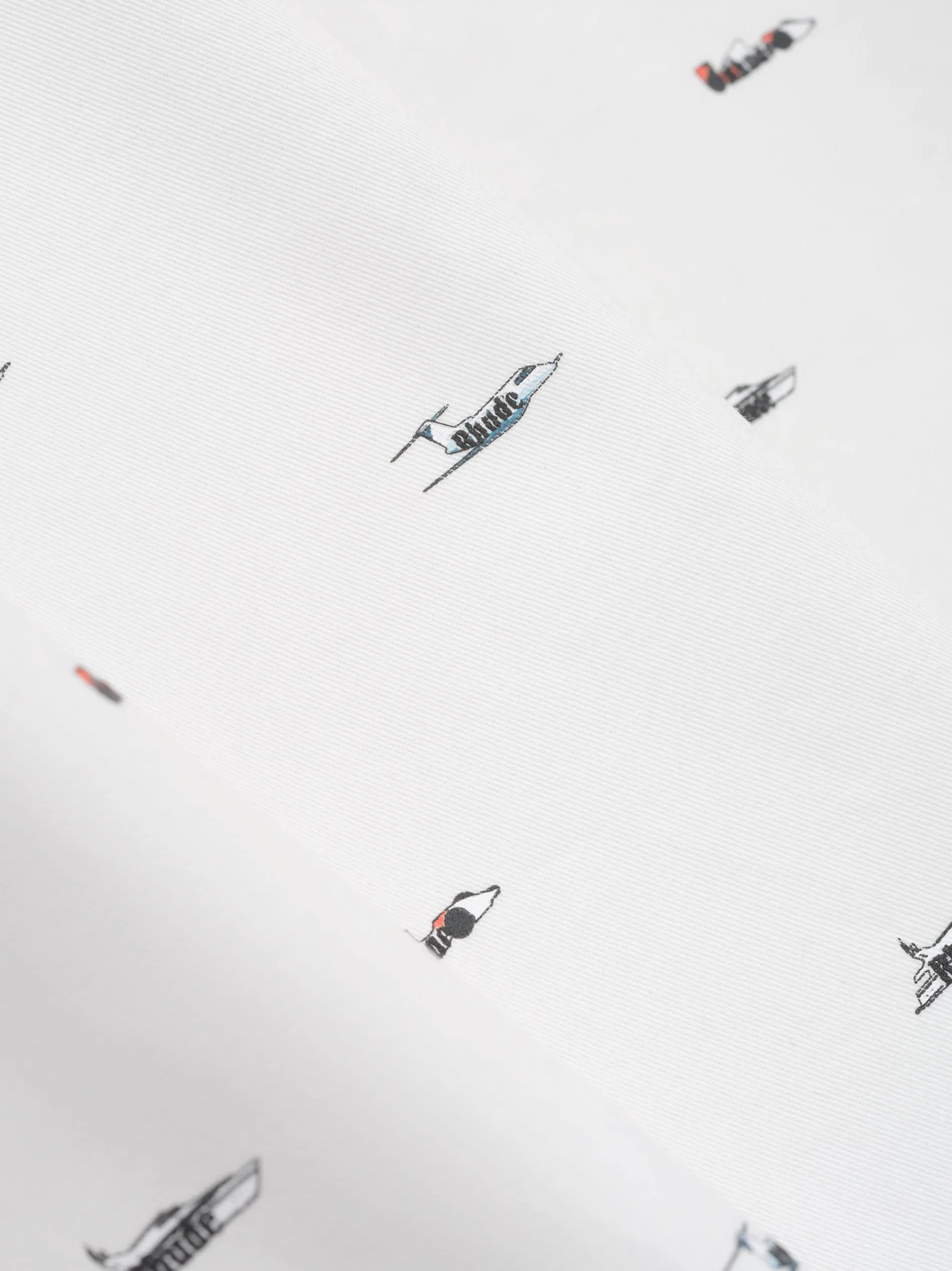 RHUDE CRUISE PATTERN DENIM OVERSHIRT sold by Rhude product image thumbnail 5