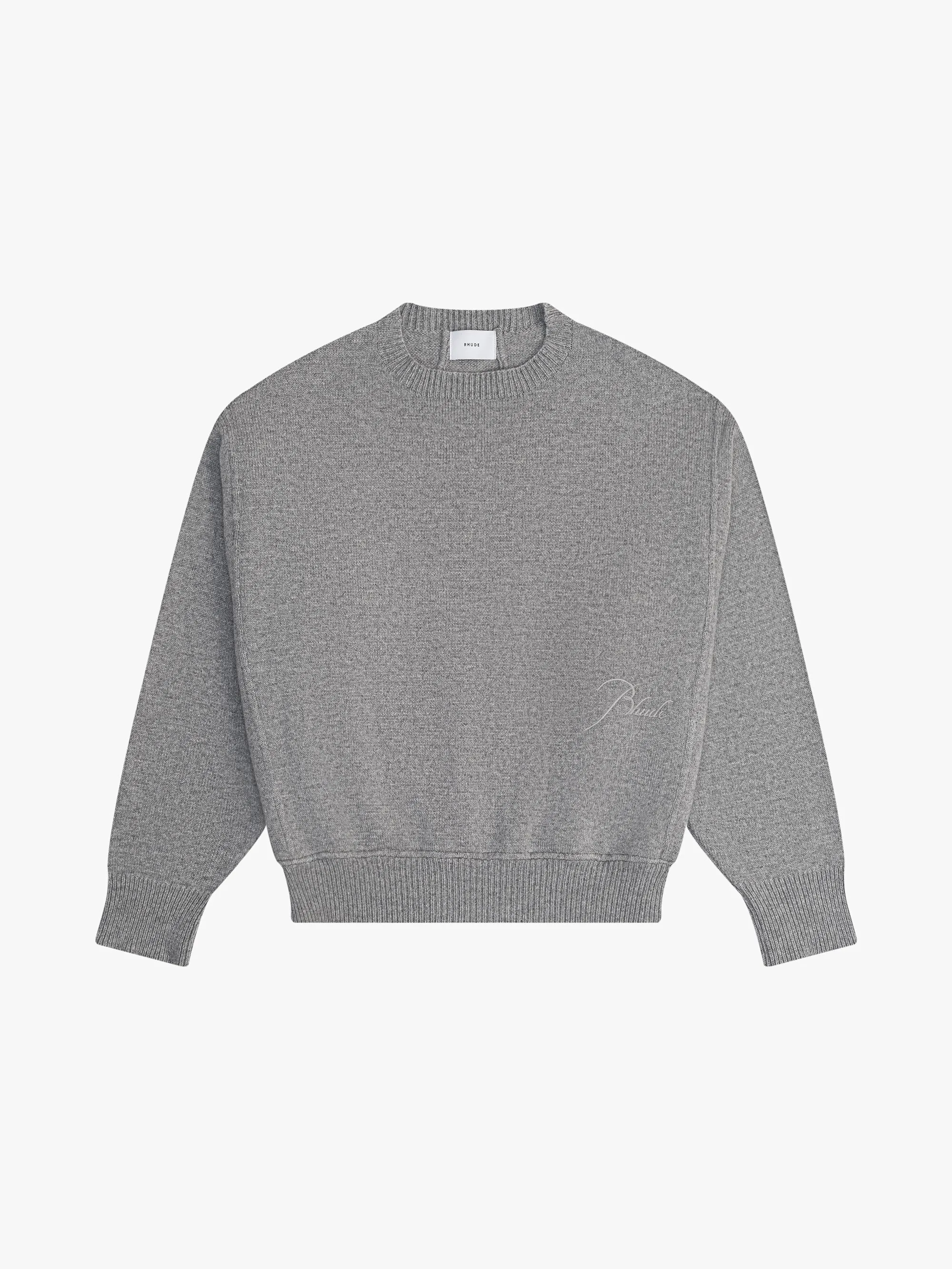 RHUDE CASHMERE KNIT CORE CREWNECK sold by Rhude