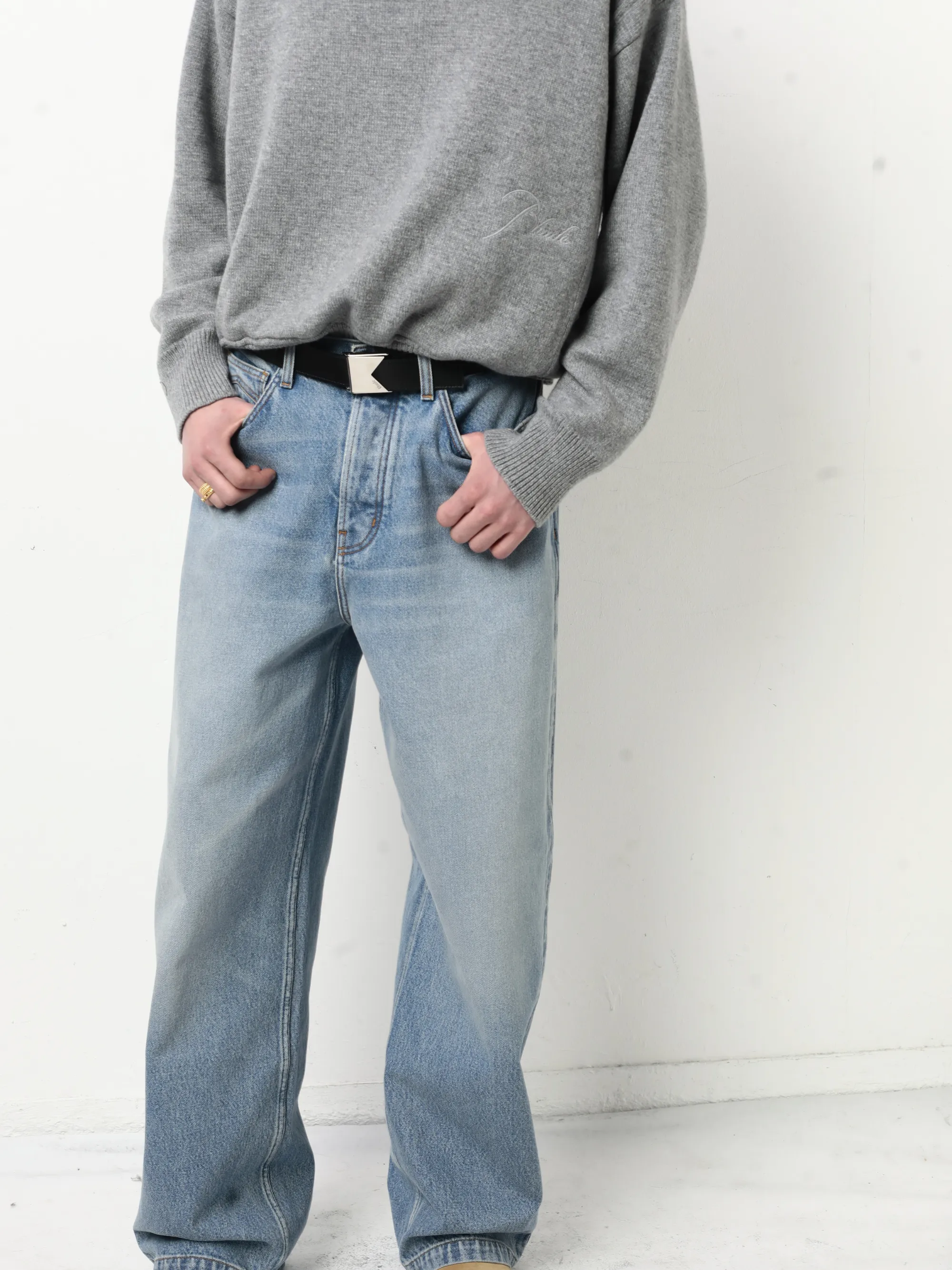 RHUDE CASHMERE KNIT CORE CREWNECK sold by Rhude product image thumbnail 5