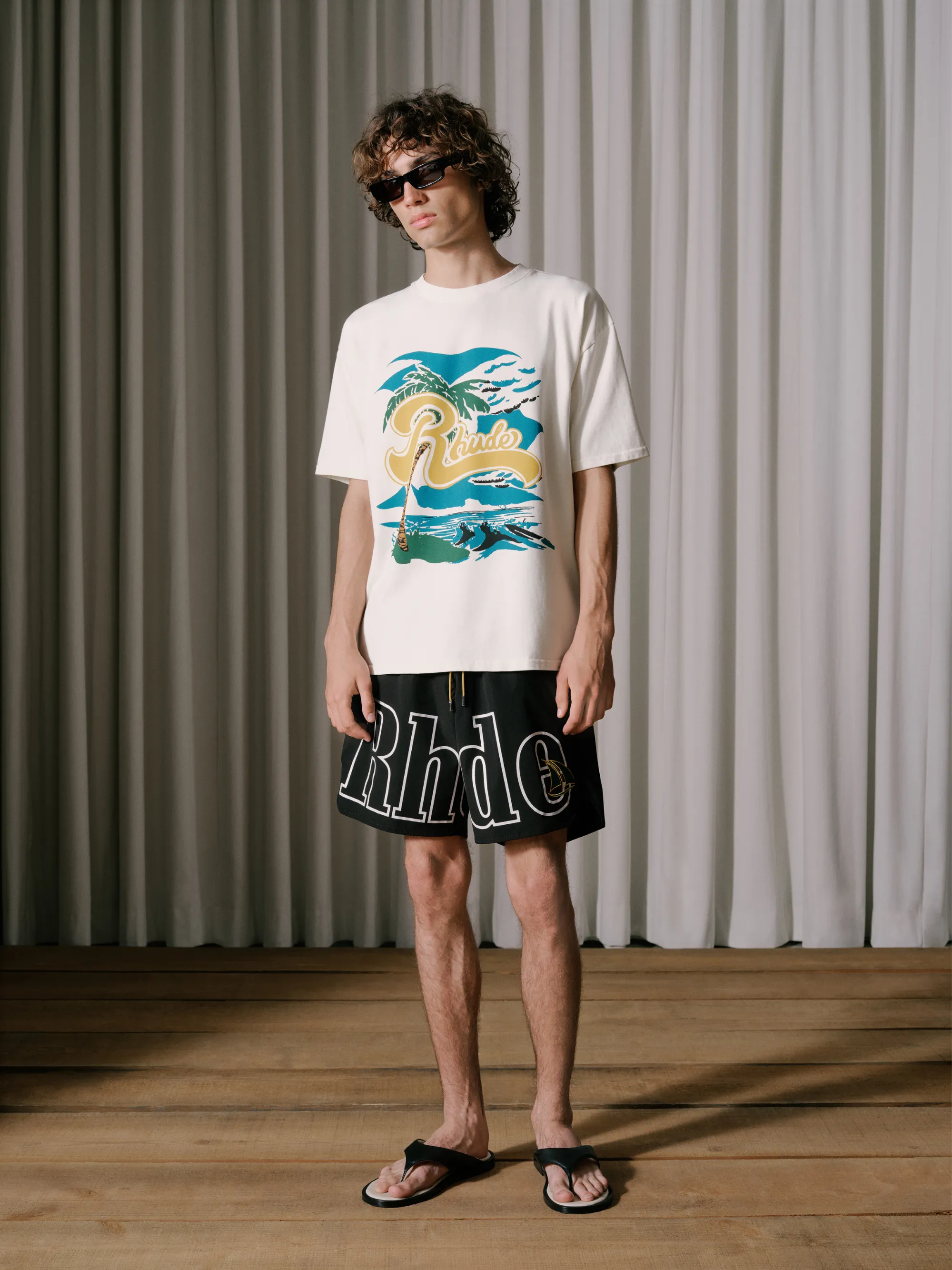 RHUDE REGATTA PALM TEE sold by Rhude product image thumbnail 2