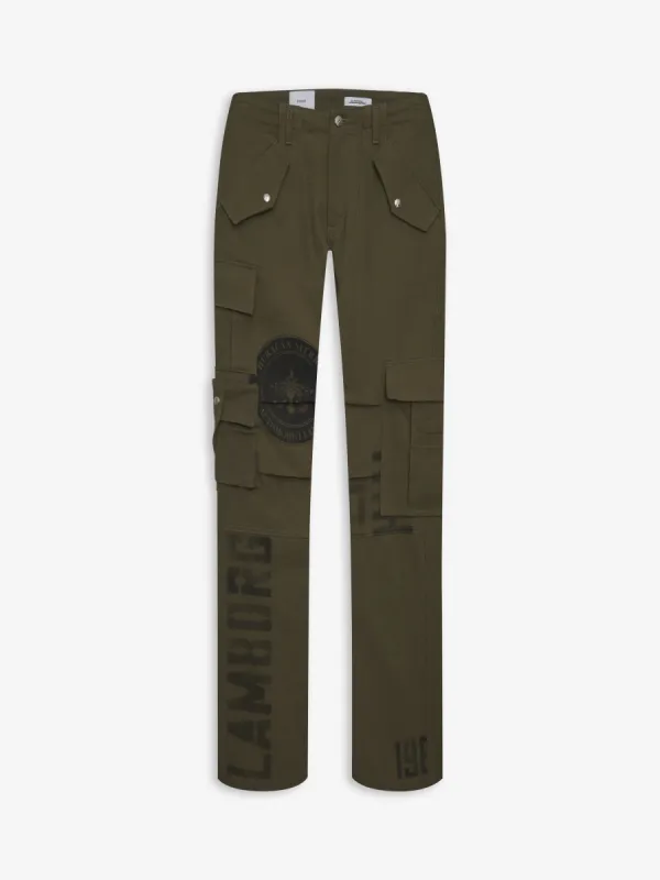 MILITARY TWILL CARGO PANT made by Rhude