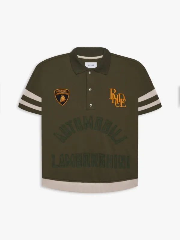 LAMBORGHINI TRACK POLO sold by Rhude