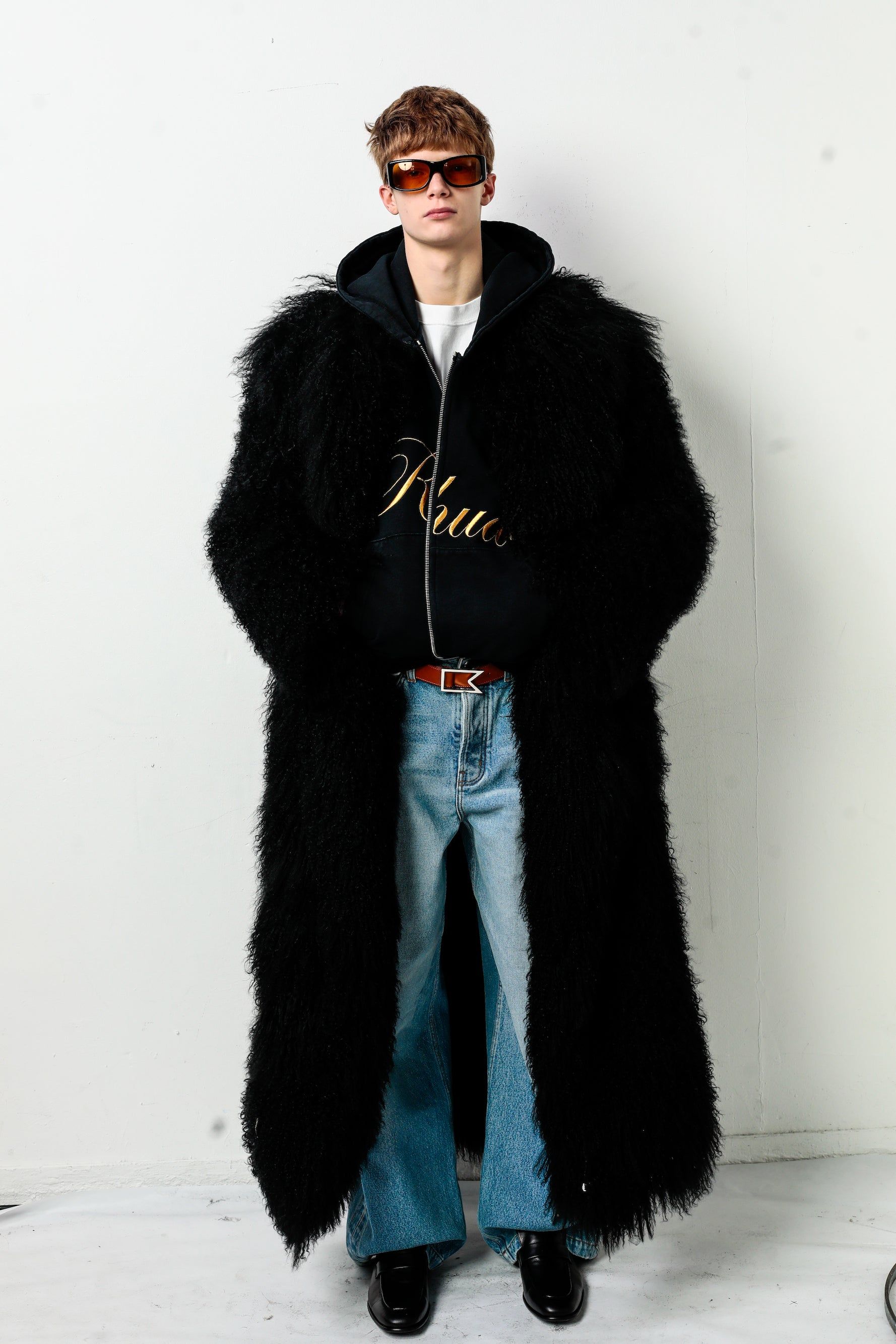 GSTAAD RHUDE ZIP UP HOODIE sold by Rhude product image thumbnail 3