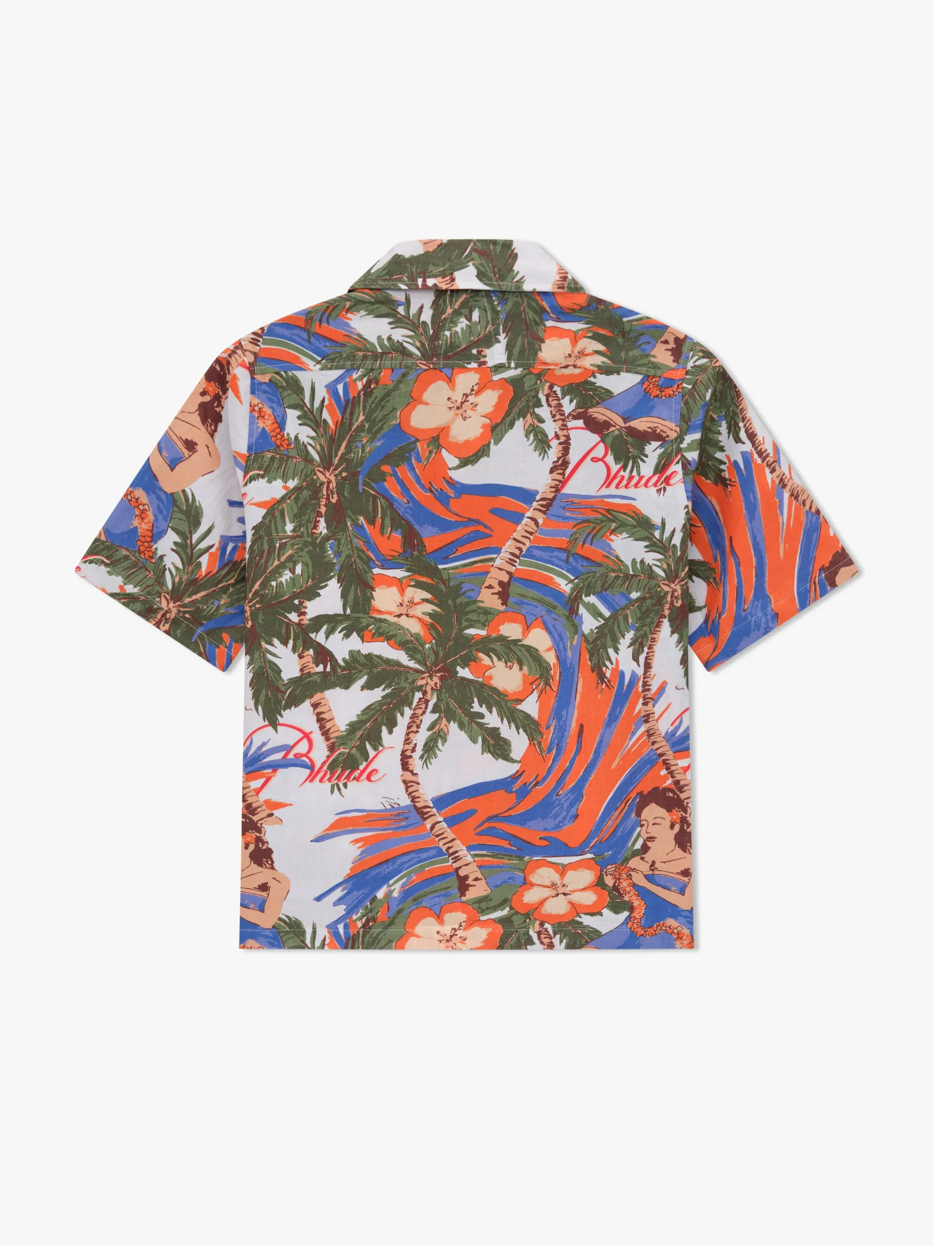 LE FLEUR LINEN SHIRT sold by Rhude product image thumbnail 3