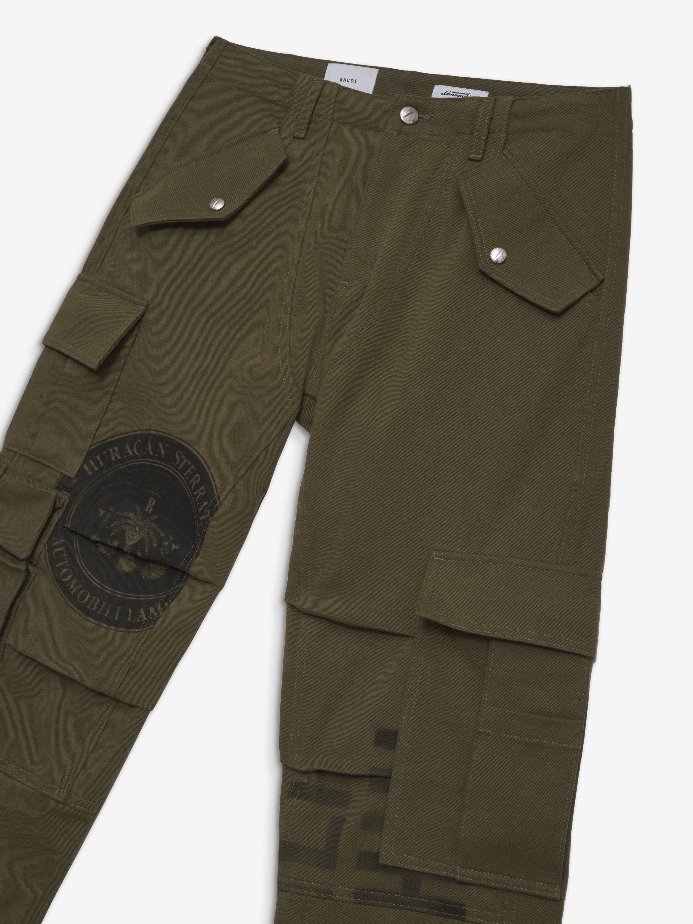 MILITARY TWILL CARGO PANT sold by Rhude product image thumbnail 3